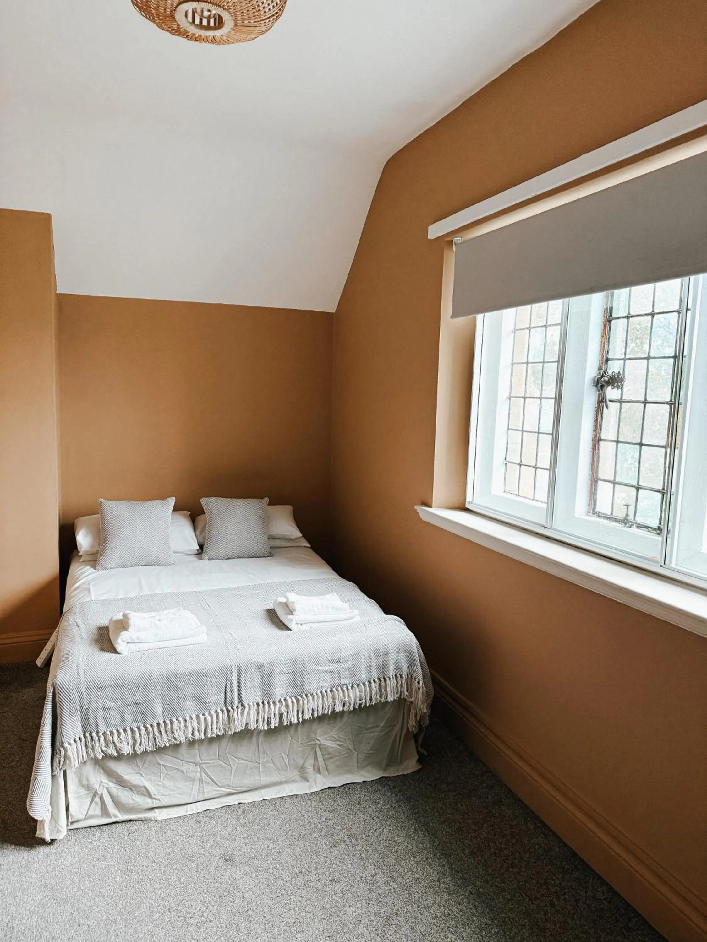 Bed in The Red Lion Inn