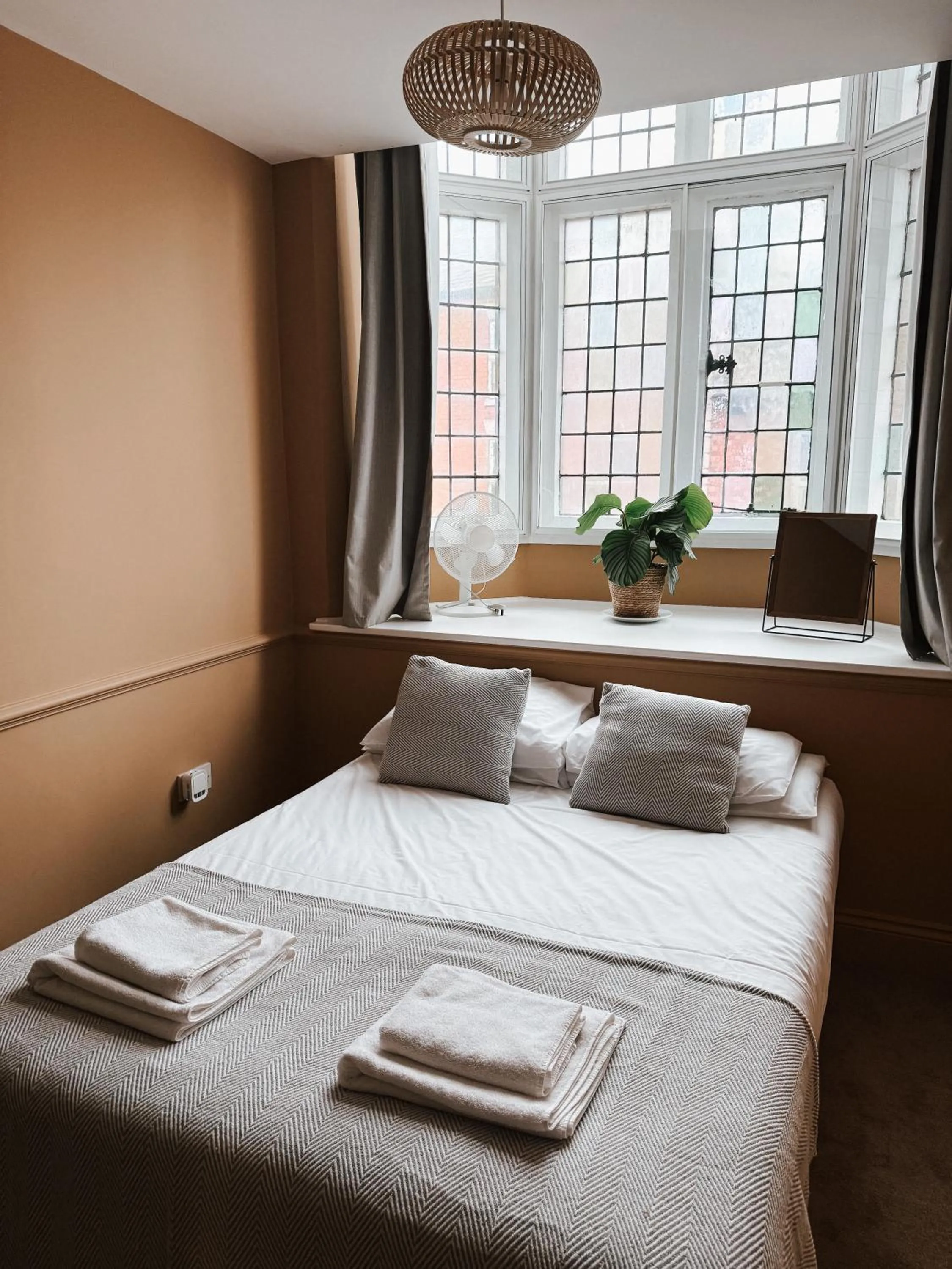 Bed in The Red Lion Inn