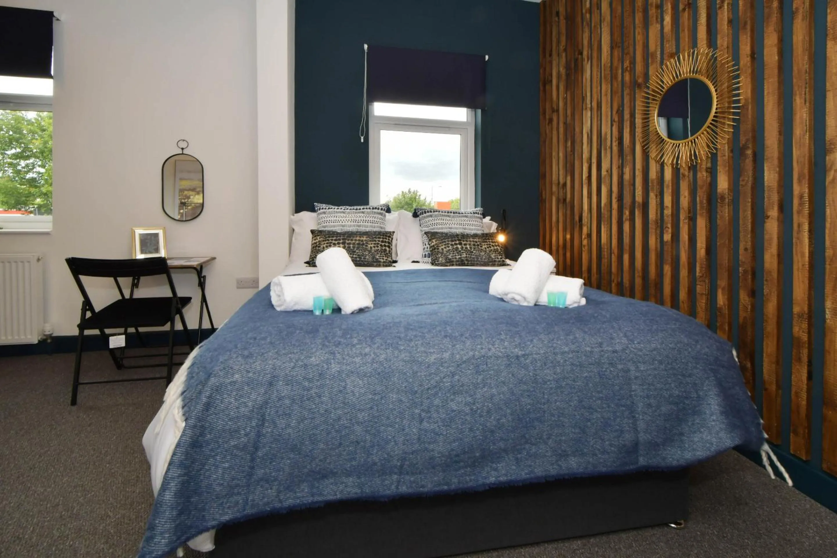 Bedroom, Bed in Stay at Shobnall Road Rooms and Studios Burton