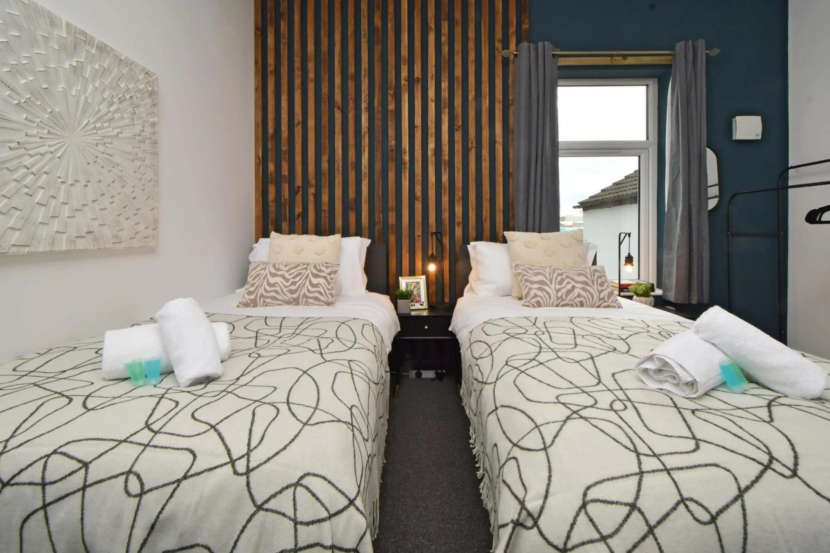 Bedroom, Bed in Stay at Shobnall Road Rooms and Studios Burton