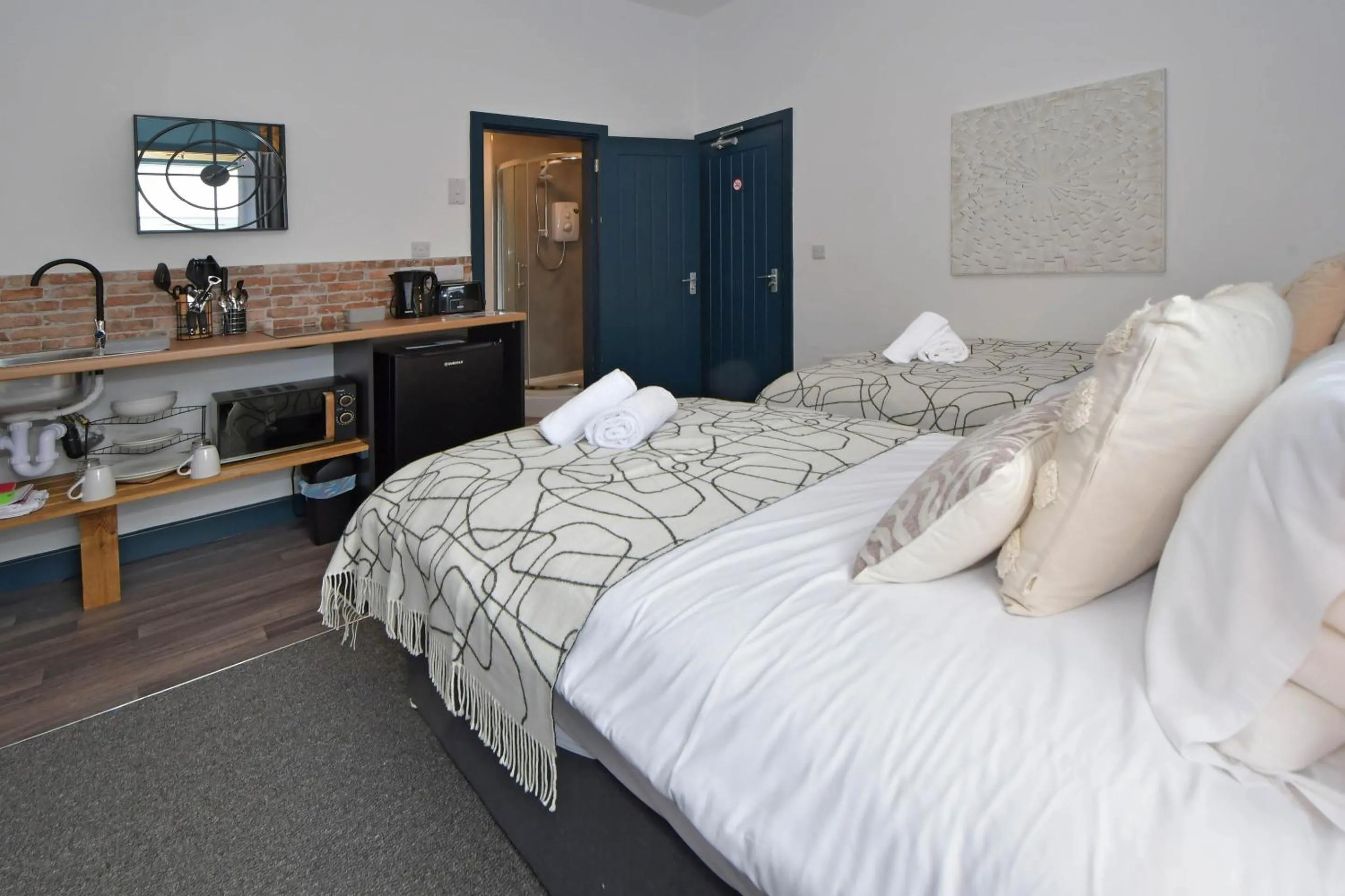 Bedroom, Bed in Stay at Shobnall Road Rooms and Studios Burton