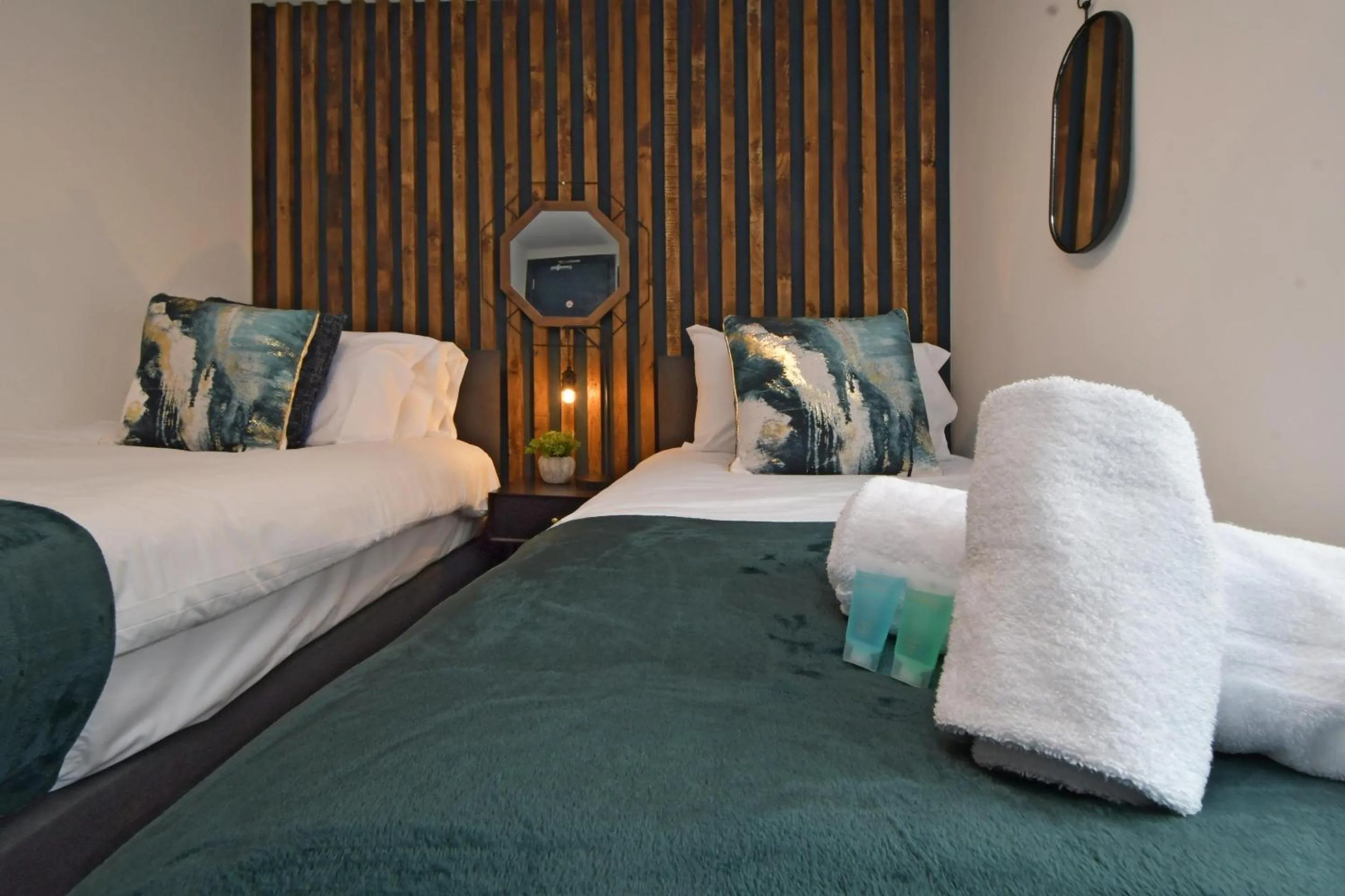 Bedroom, Bed in Stay at Shobnall Road Rooms and Studios Burton