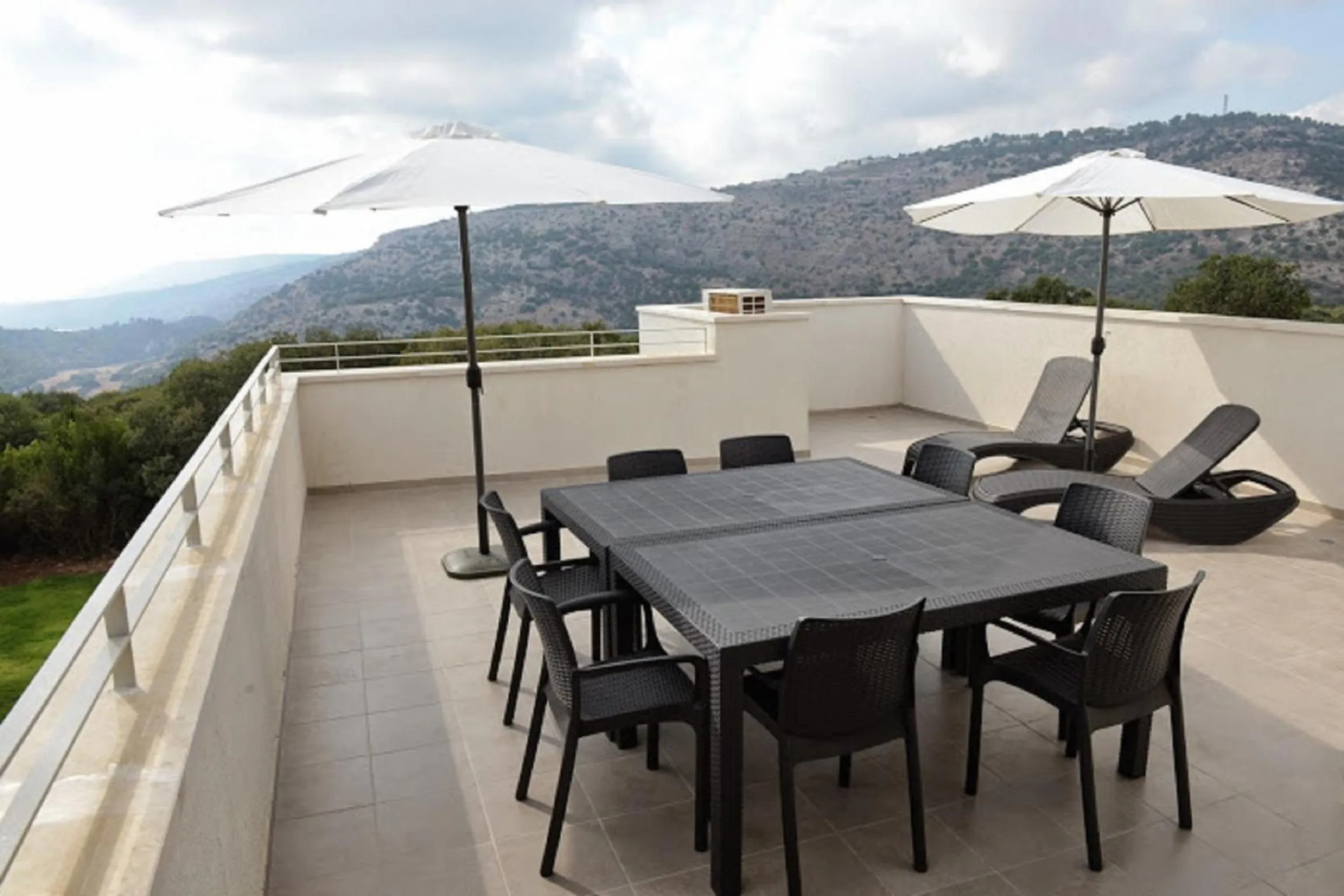 Balcony/Terrace in Keshet Eilon - Suites and Villas