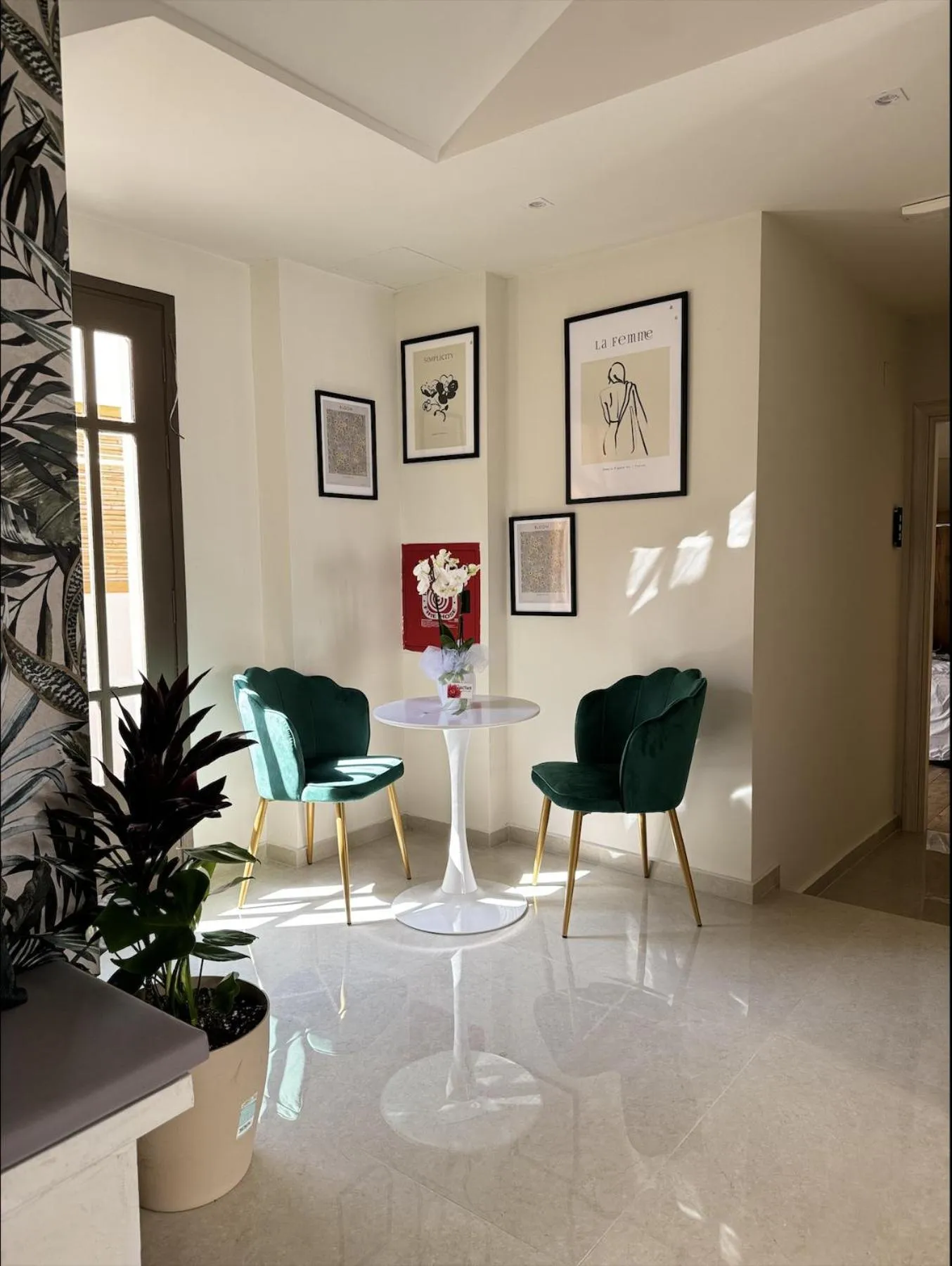 Living room in Lunar Hotel Modern Boutique