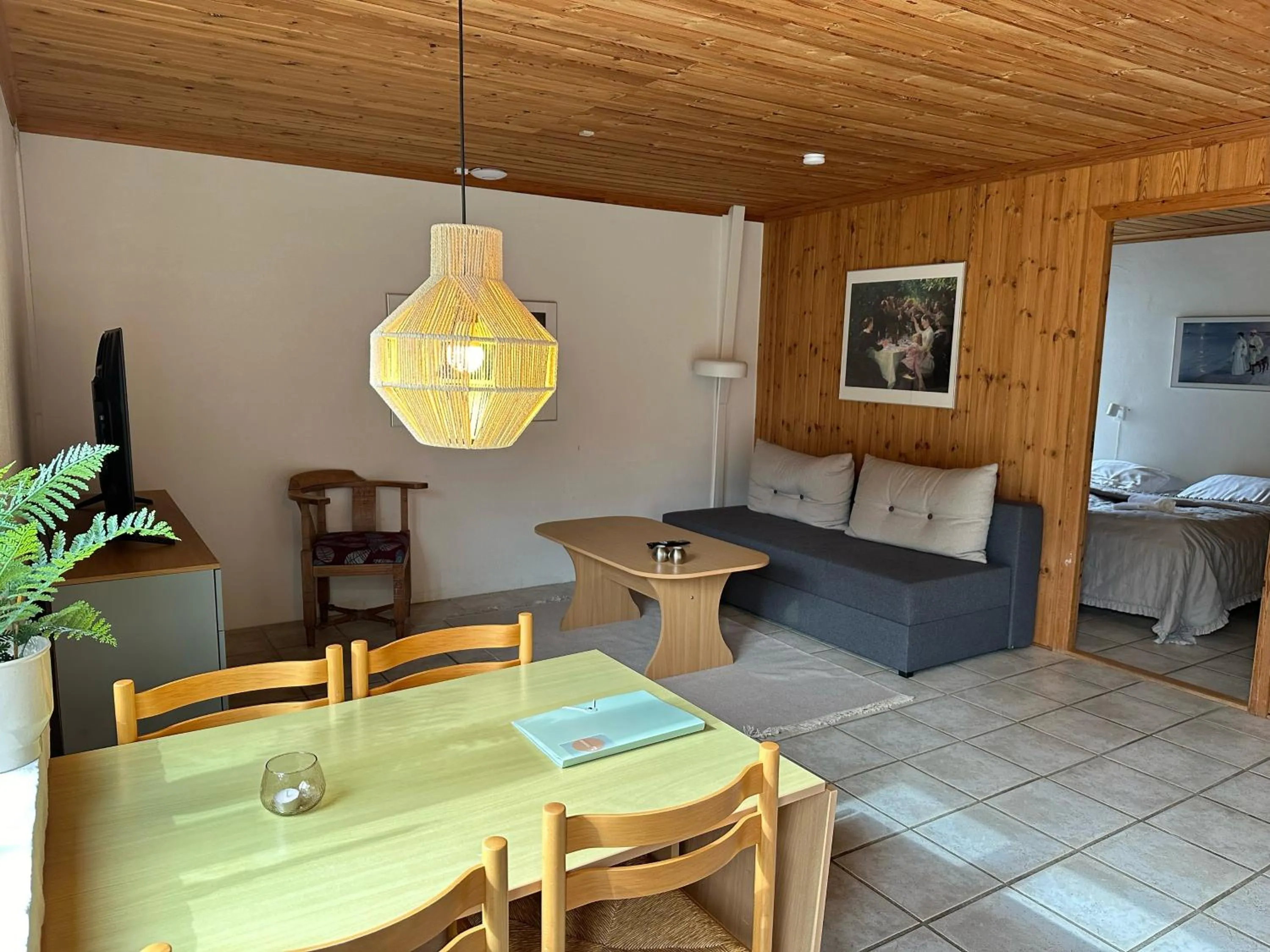 Living room in Vindvadet Ferielejligheder