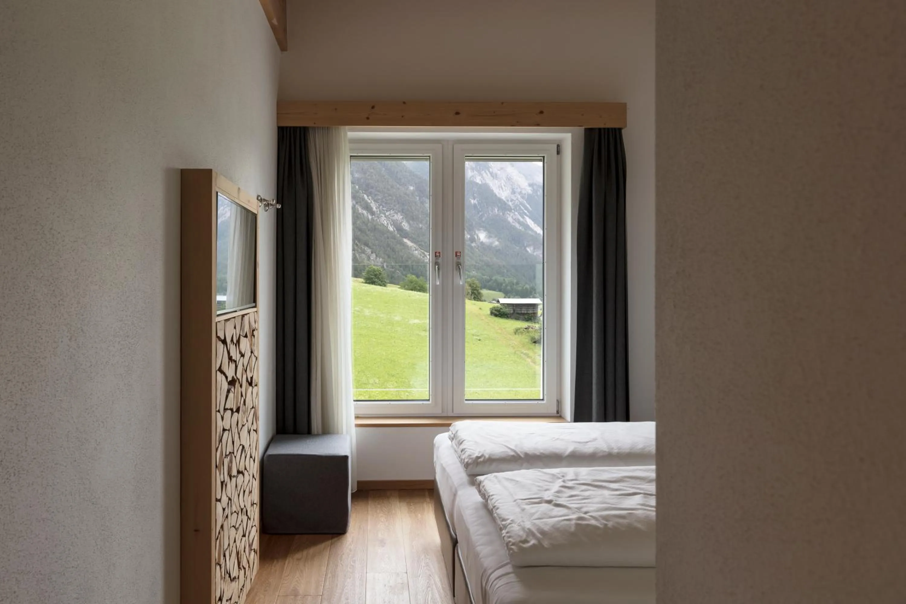 View (from property/room), Bed in ArlBerglife Ferienresort