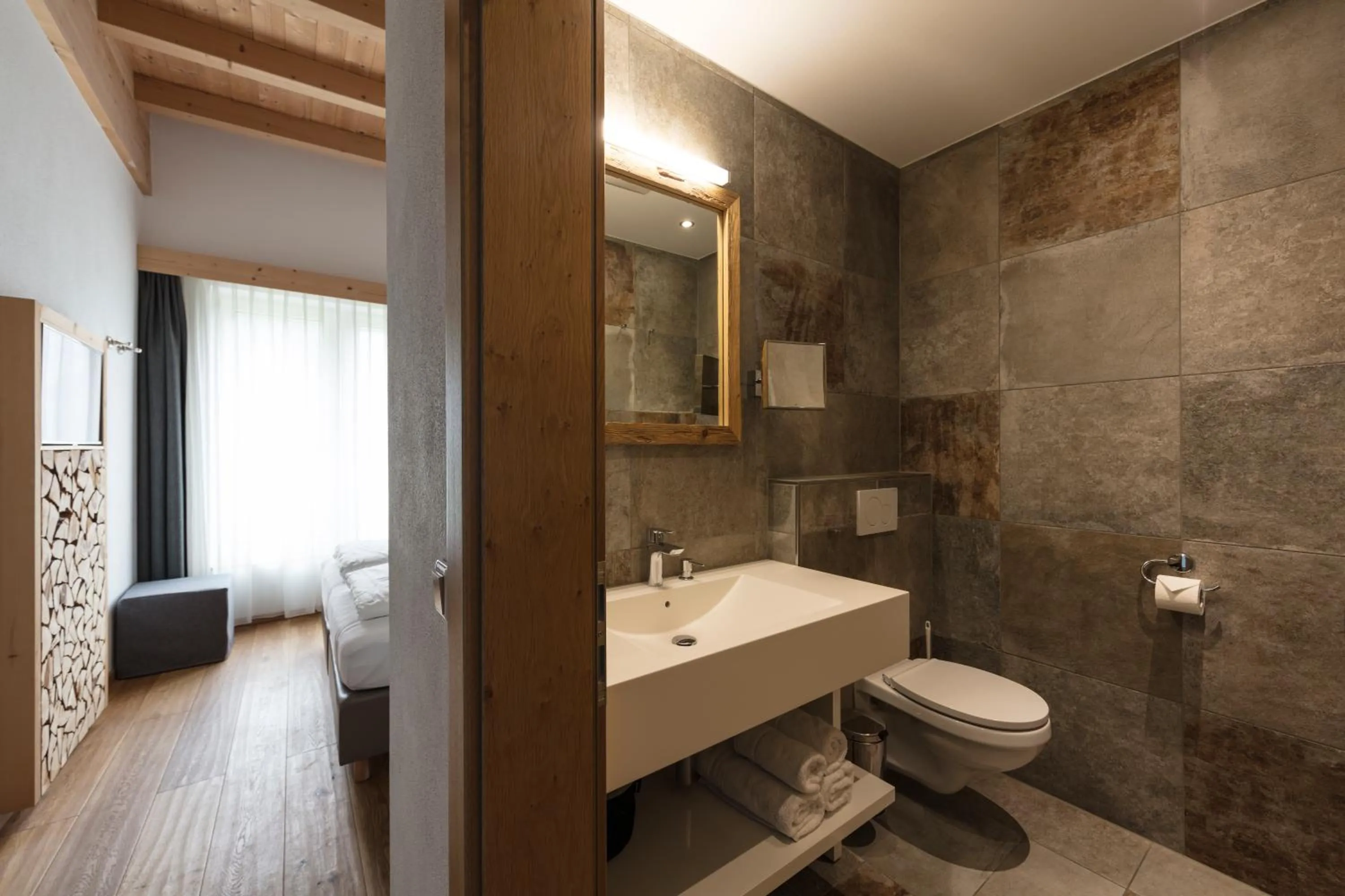 Bathroom in ArlBerglife Ferienresort