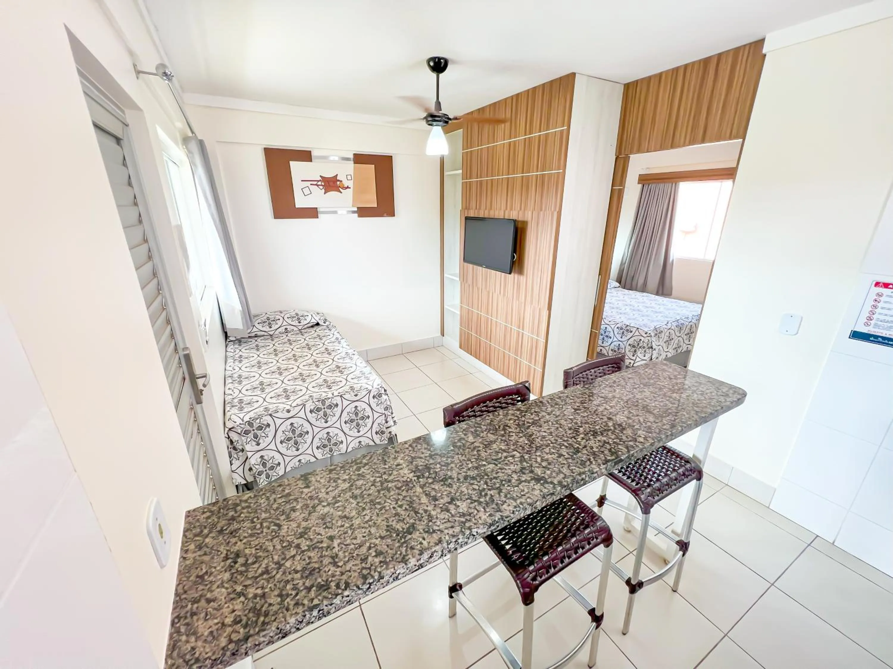 Bedroom, Bed in diRoma Lacqua III direto com o Grupo diRoma com acesso ao Acqua Park e Café da manhã