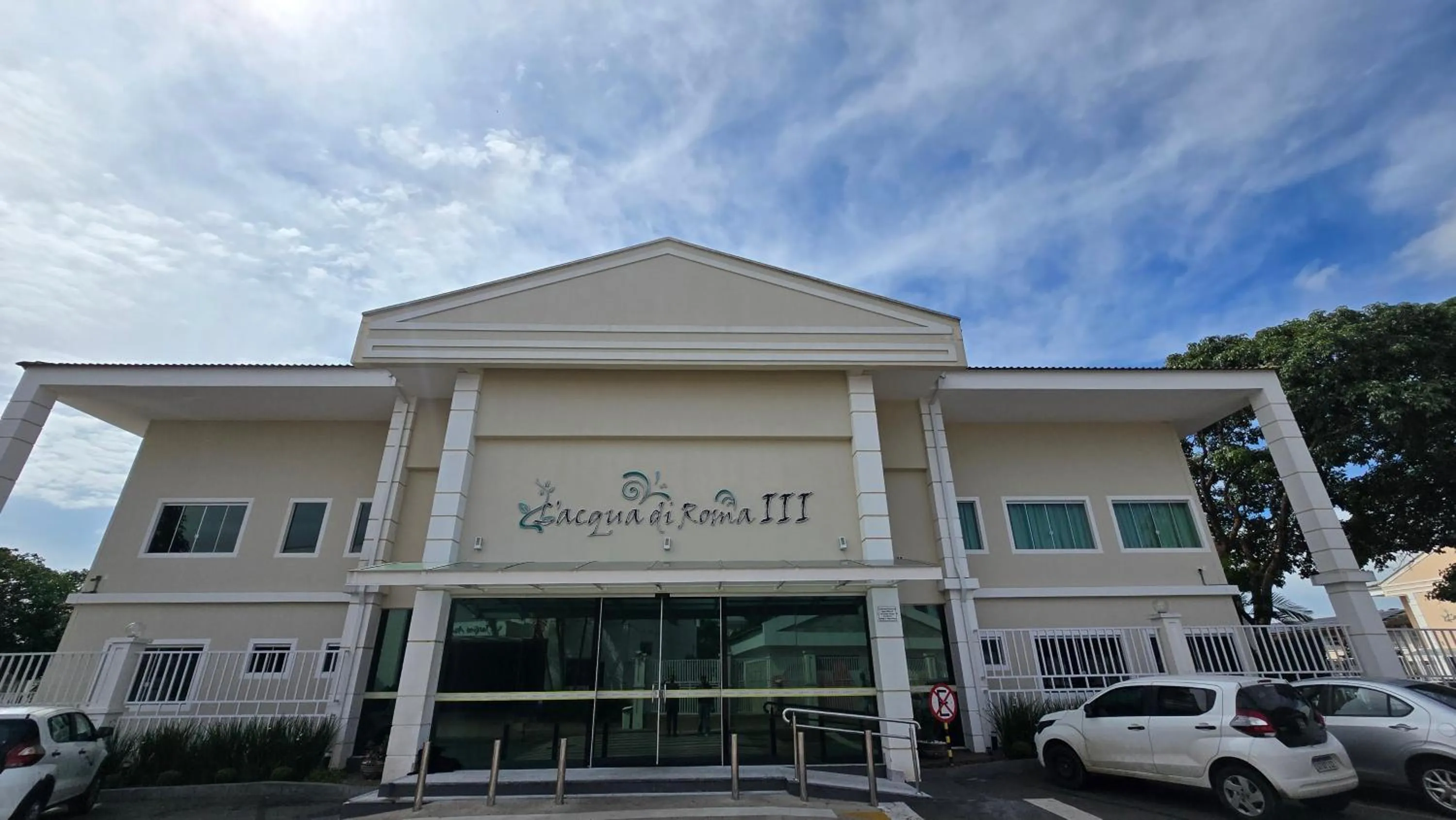 Facade/entrance in diRoma Lacqua III direto com o Grupo diRoma com acesso ao Acqua Park e Café da manhã