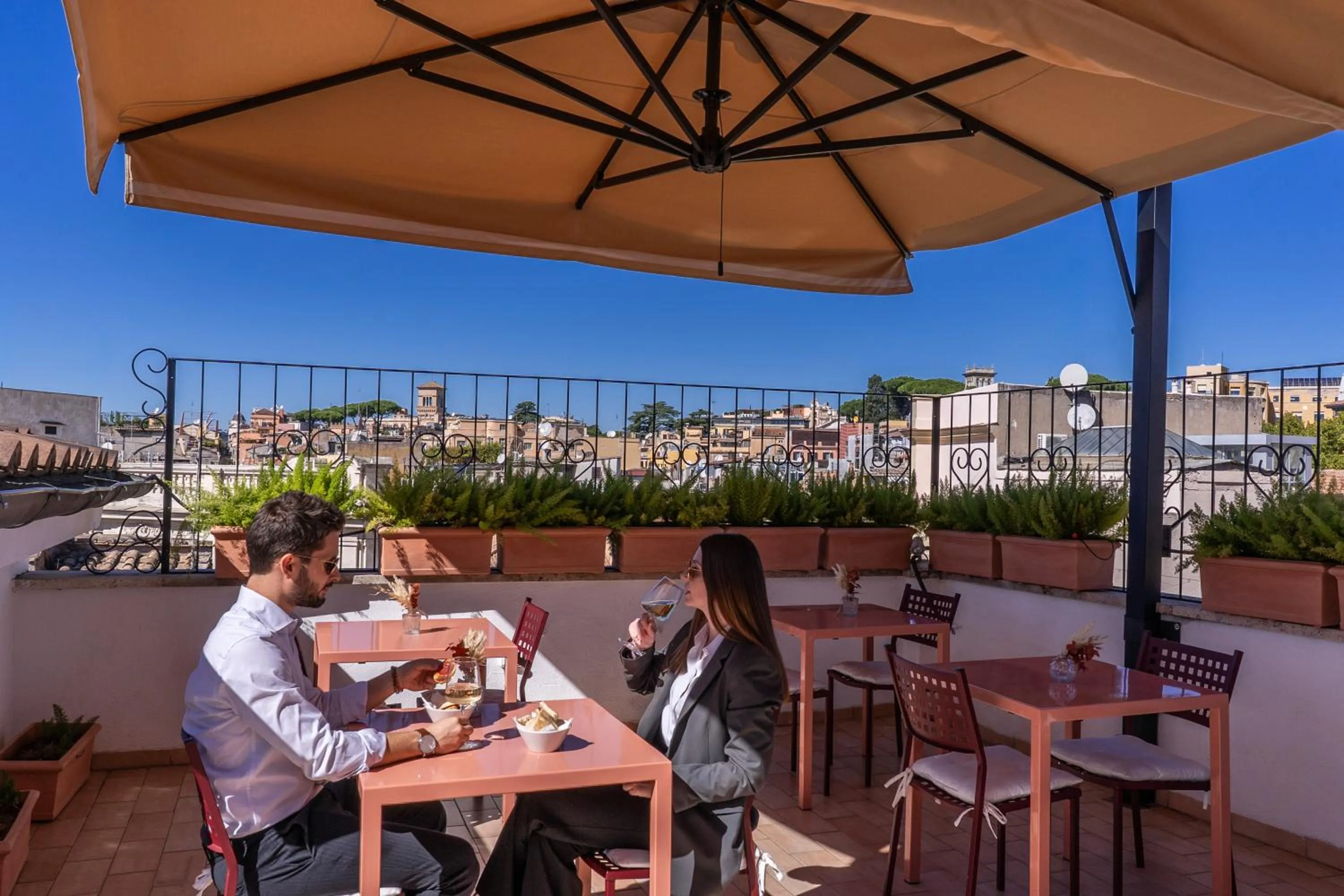 Bird's eye view in Barberini Retreat Boutique Hotel