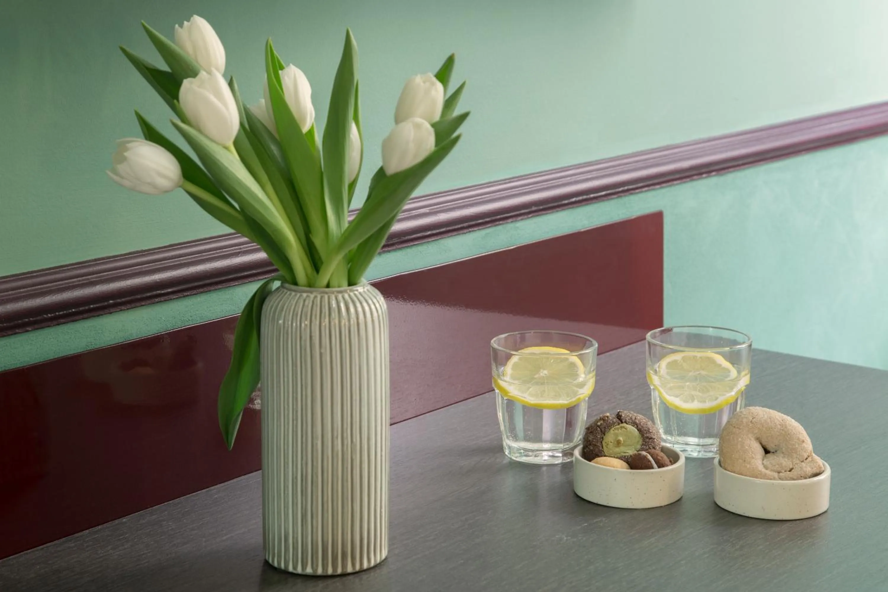 Decorative detail in Barberini Retreat Boutique Hotel