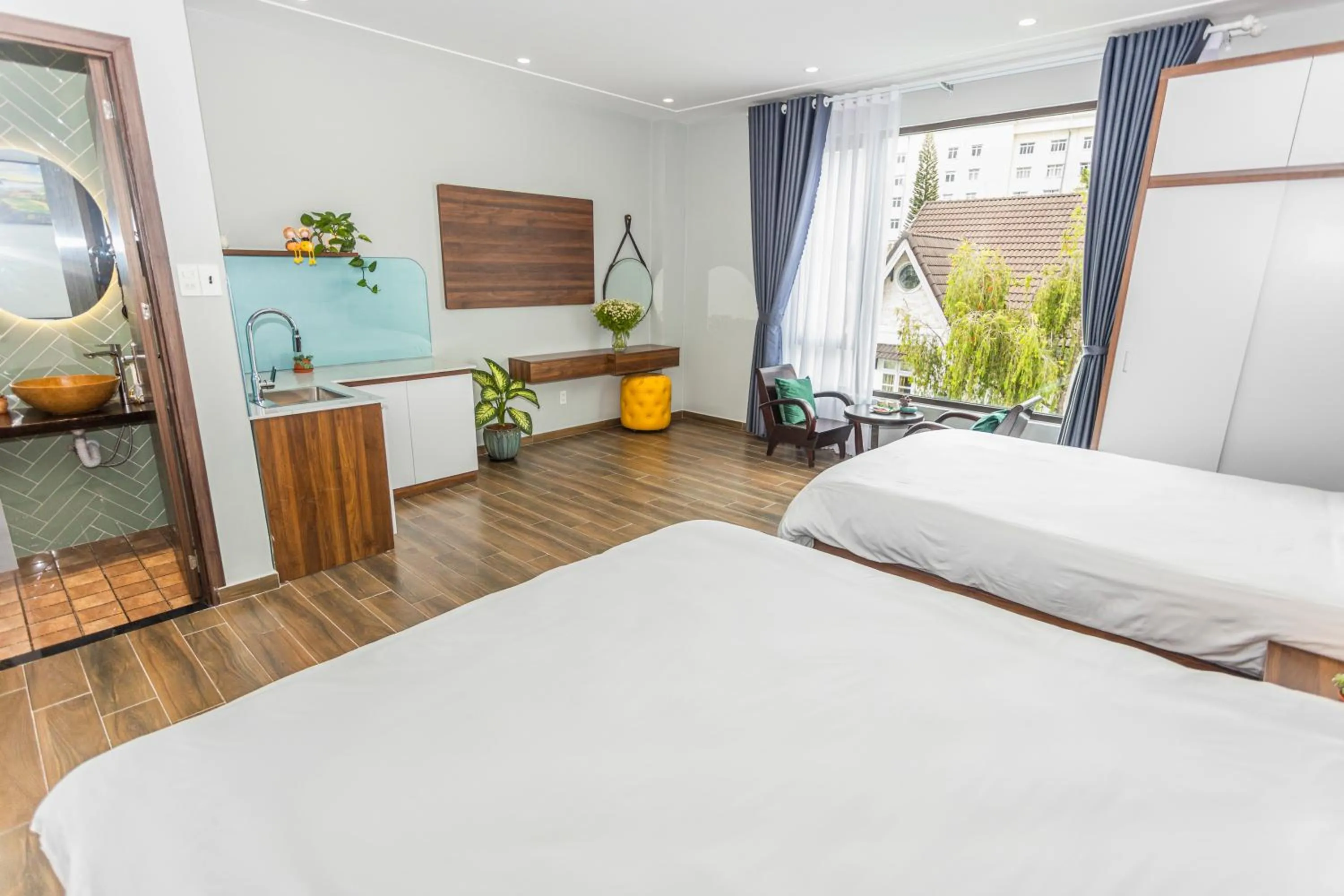 Bed in DreamHome-Đà Lạt