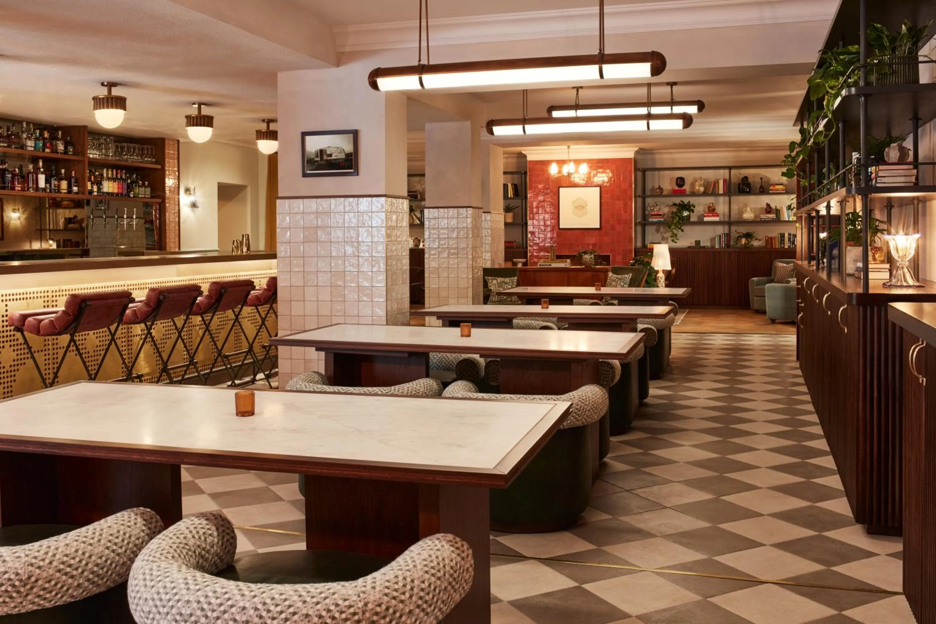 Lounge or bar in The Hoxton, Edinburgh