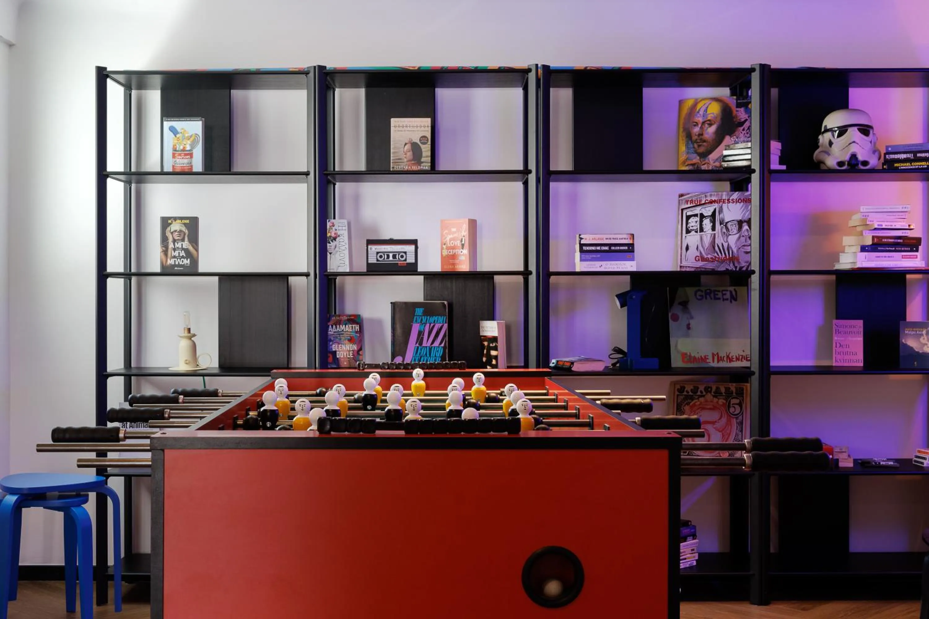 Entertainment in Retroverse Hostel