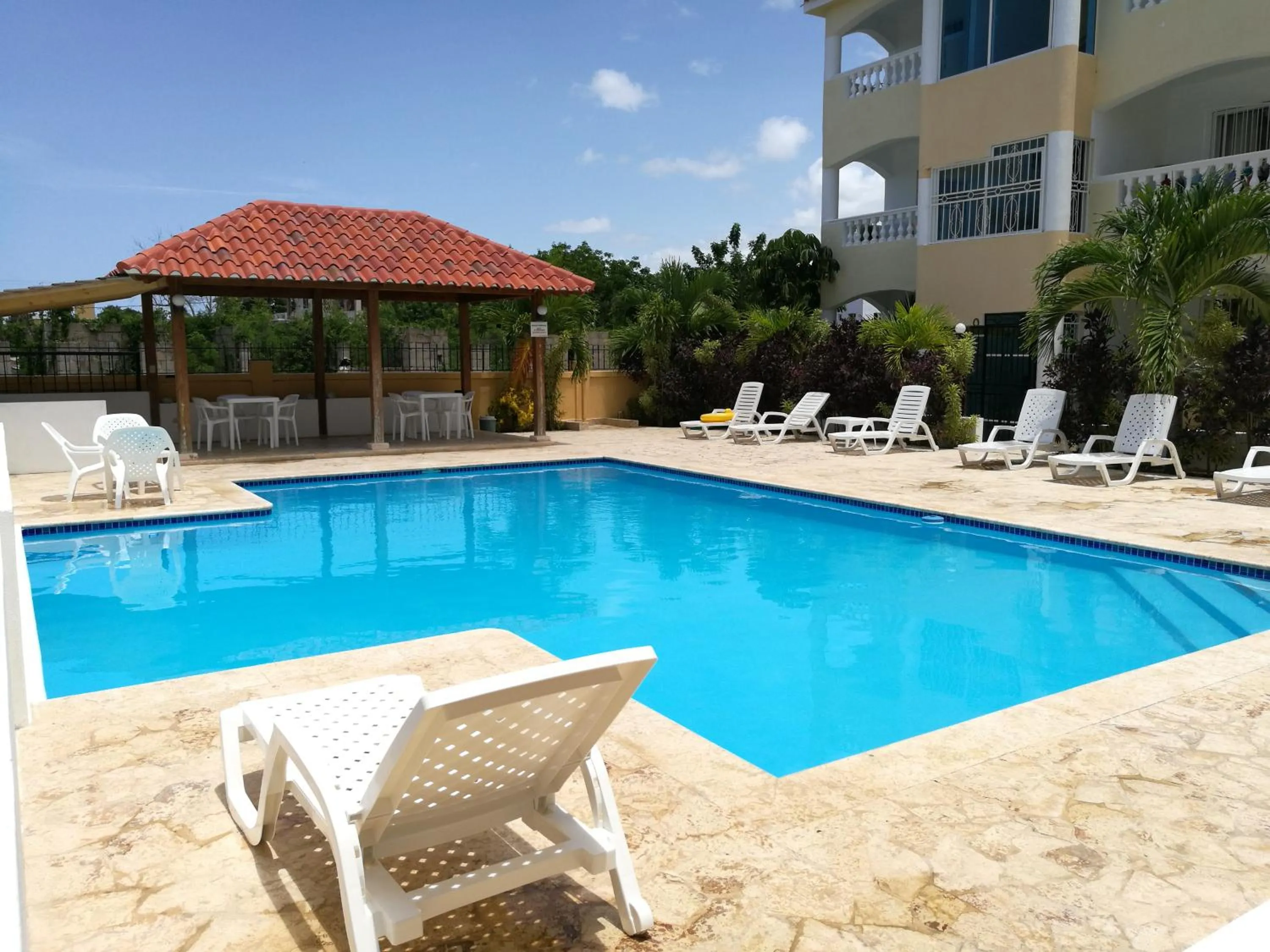 Swimming pool in Tropical Caribe