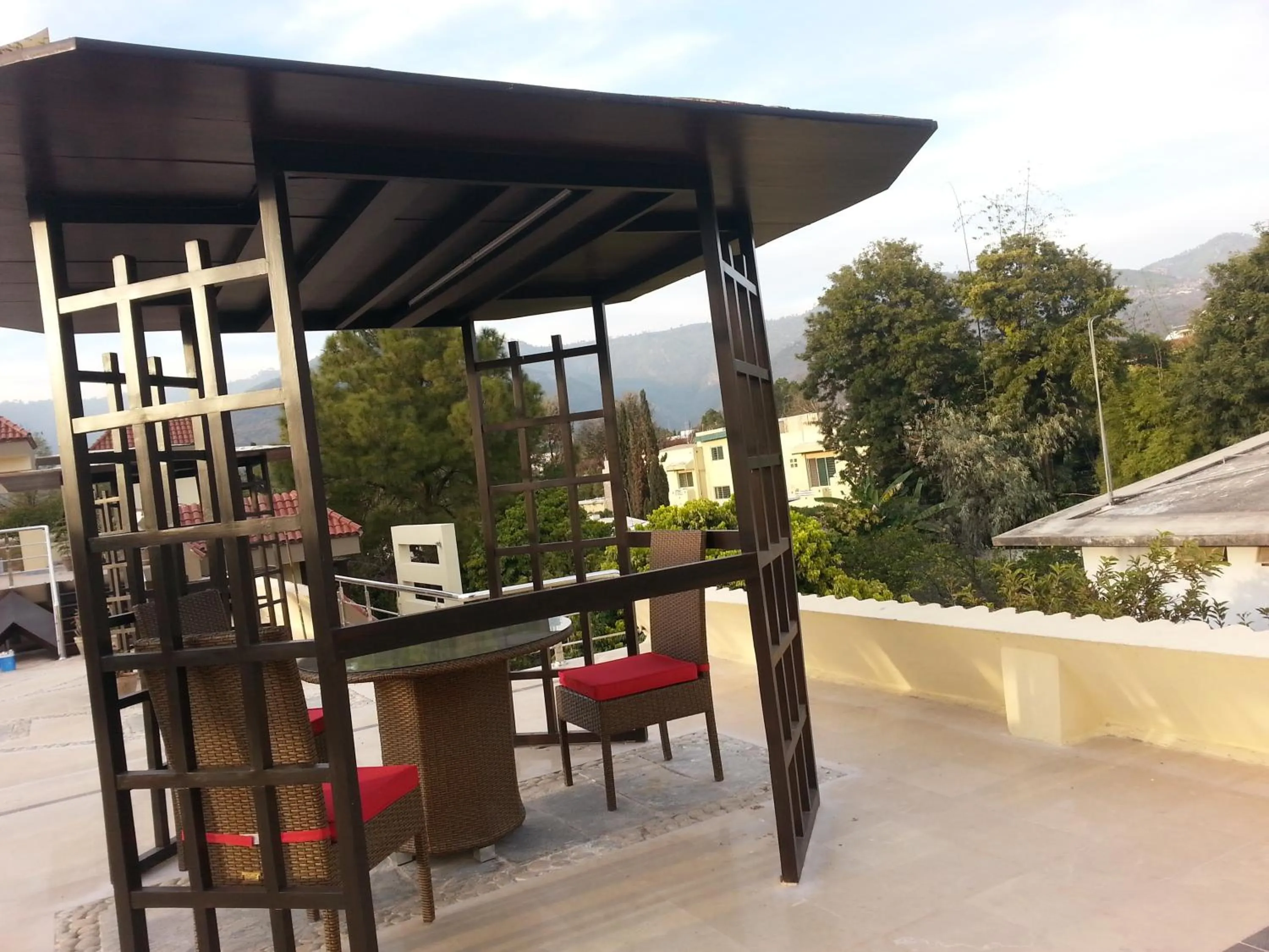 BBQ facilities in Gofas Lodge