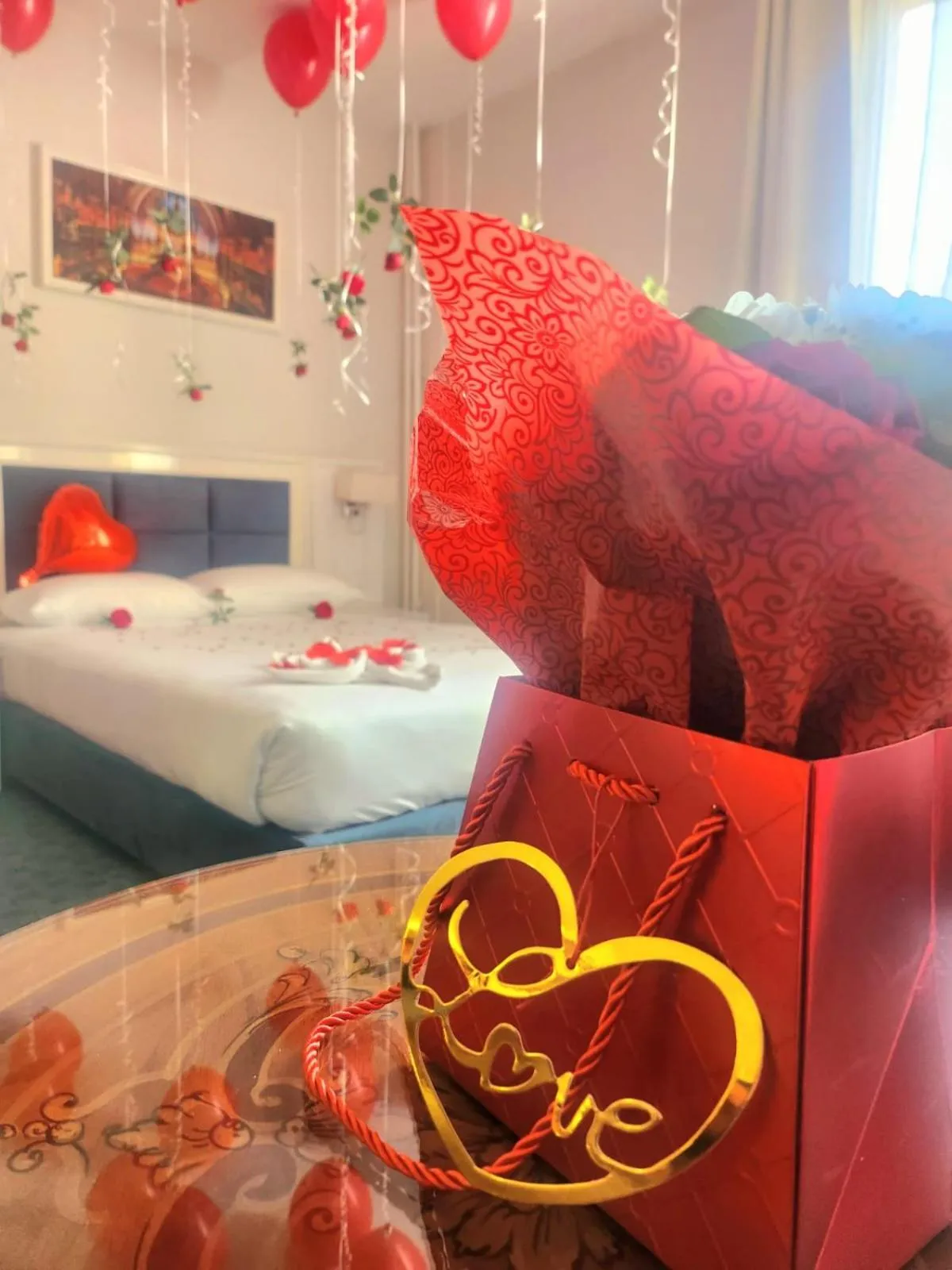 Bed in Hotel Grand Paris