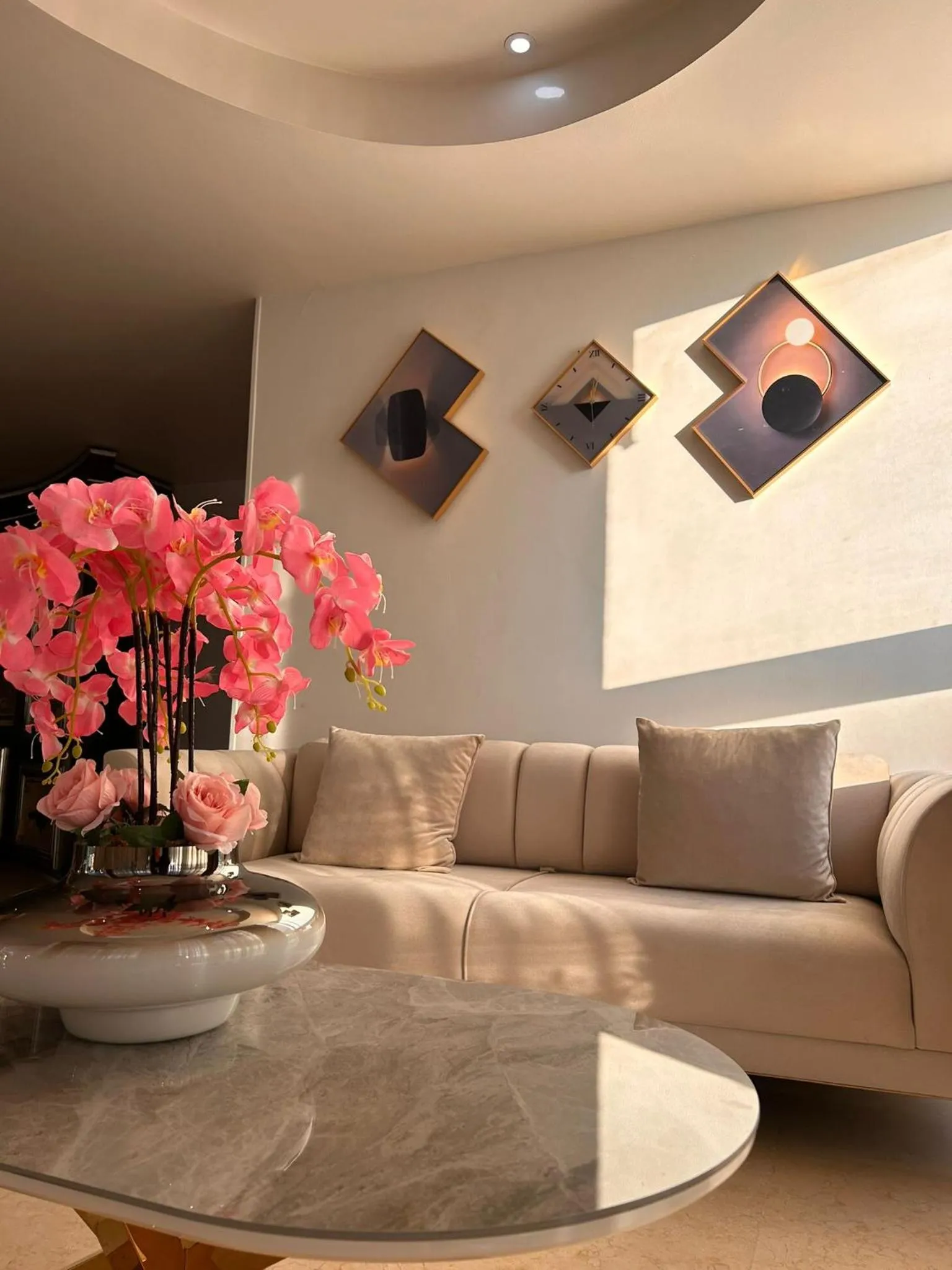 Living room in Hotel Grand Paris