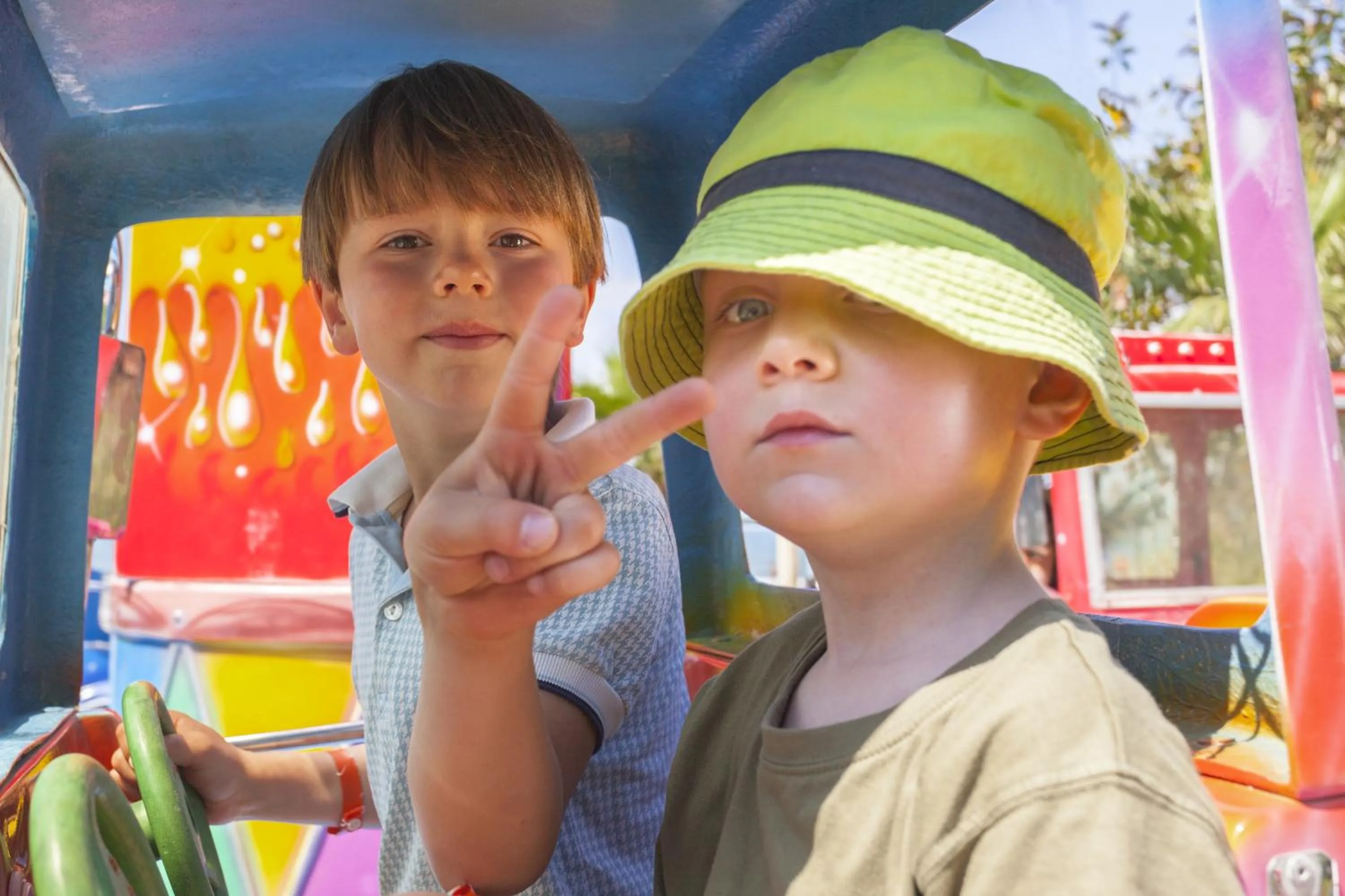 Children play ground in Iz Flower Side Beach Hotel