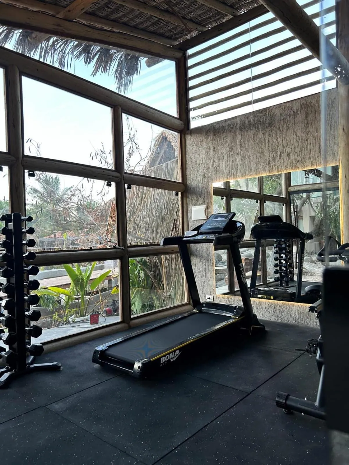Fitness centre/facilities in Villa Pantai Boutique Hotel Atins