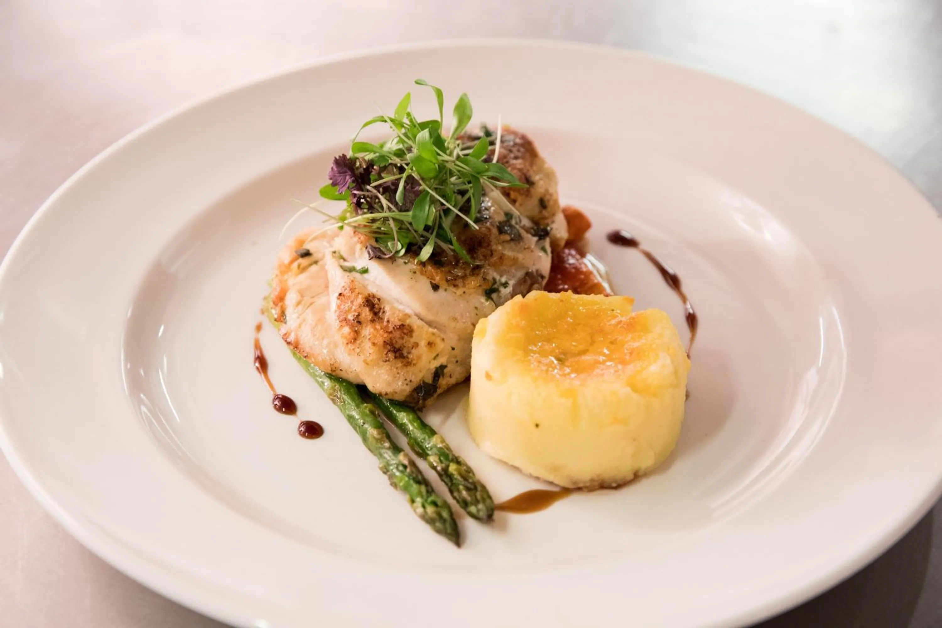 Food close-up in Keswick Country House Hotel
