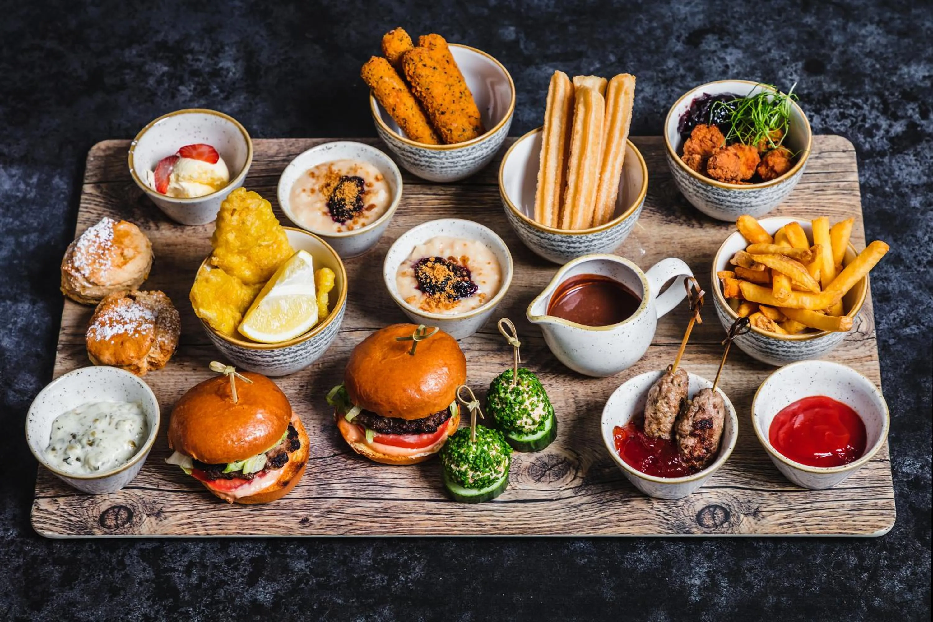 Food in Skiddaw Hotel