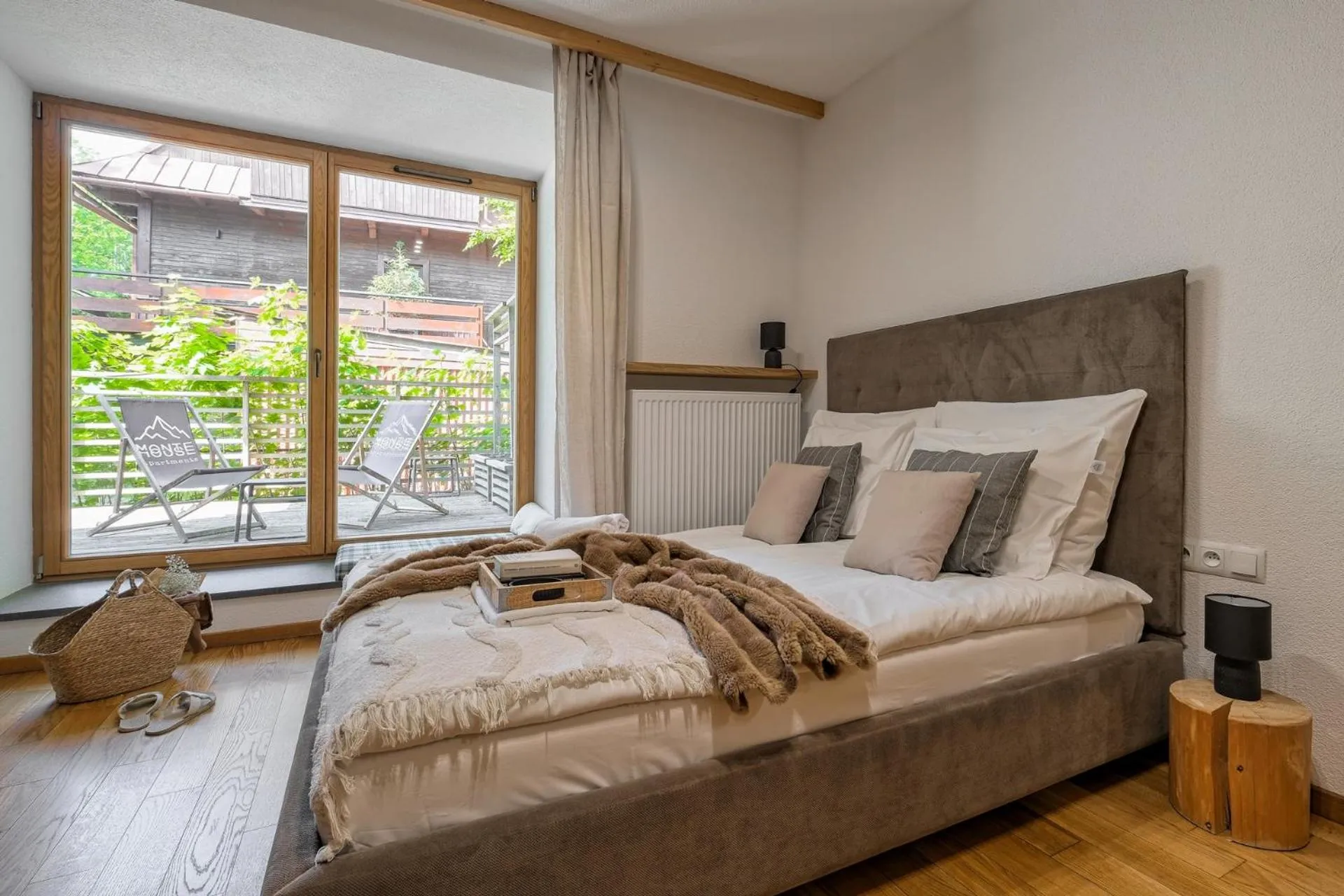 Bed in Monte House Apartments Odkryj Zakopane