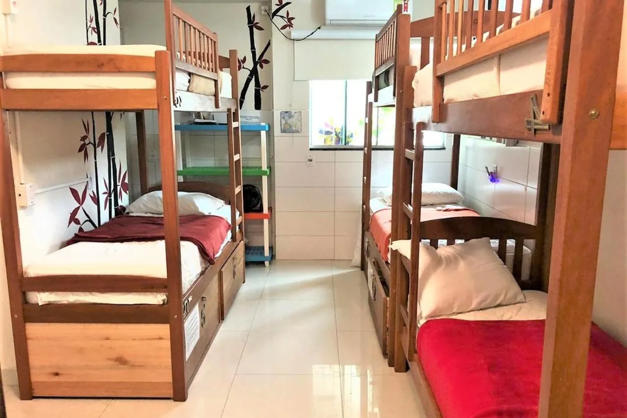 Bed in Sea Wolf Surf Hostel