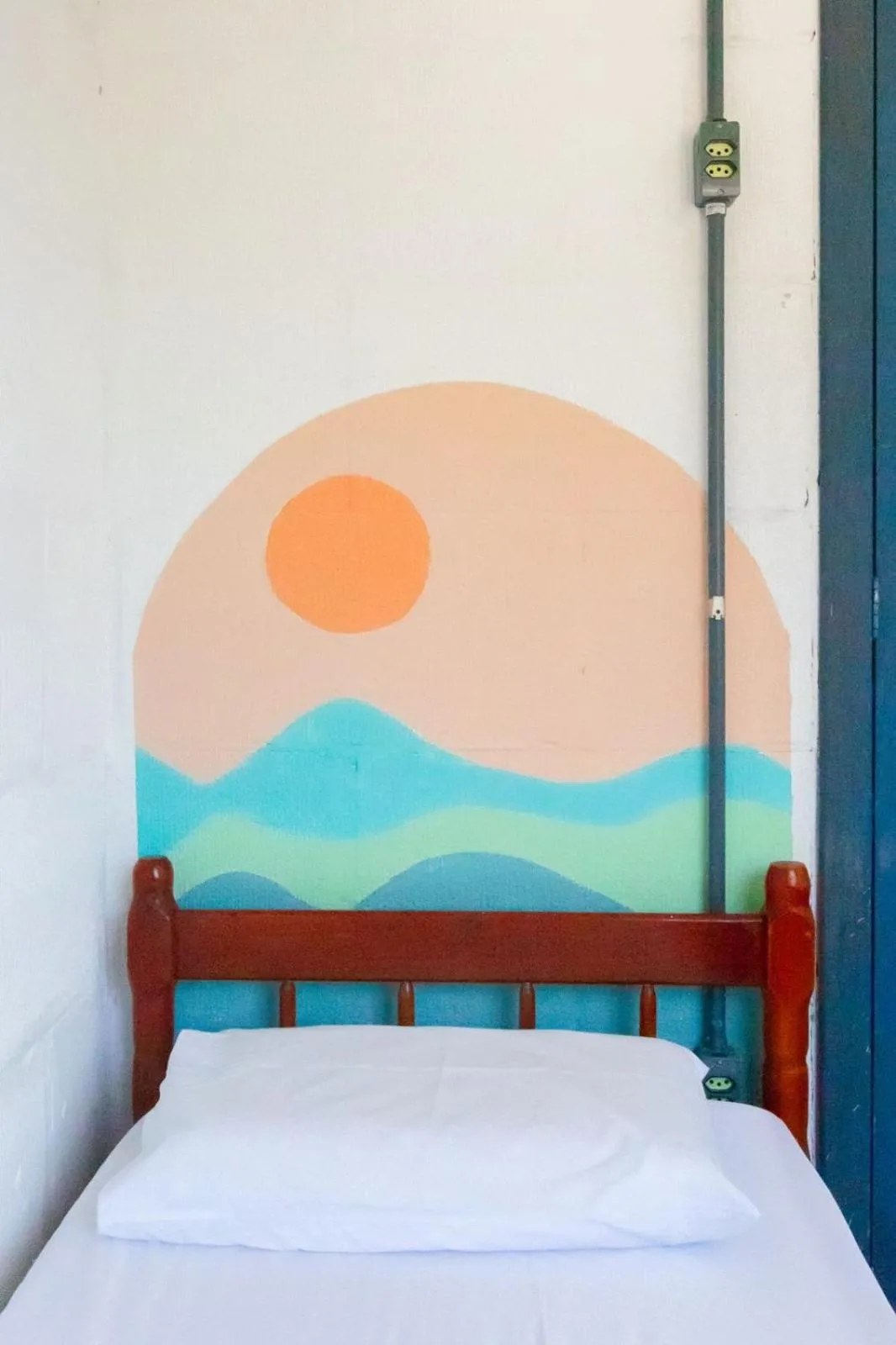 Bed in Sea Wolf Surf Hostel