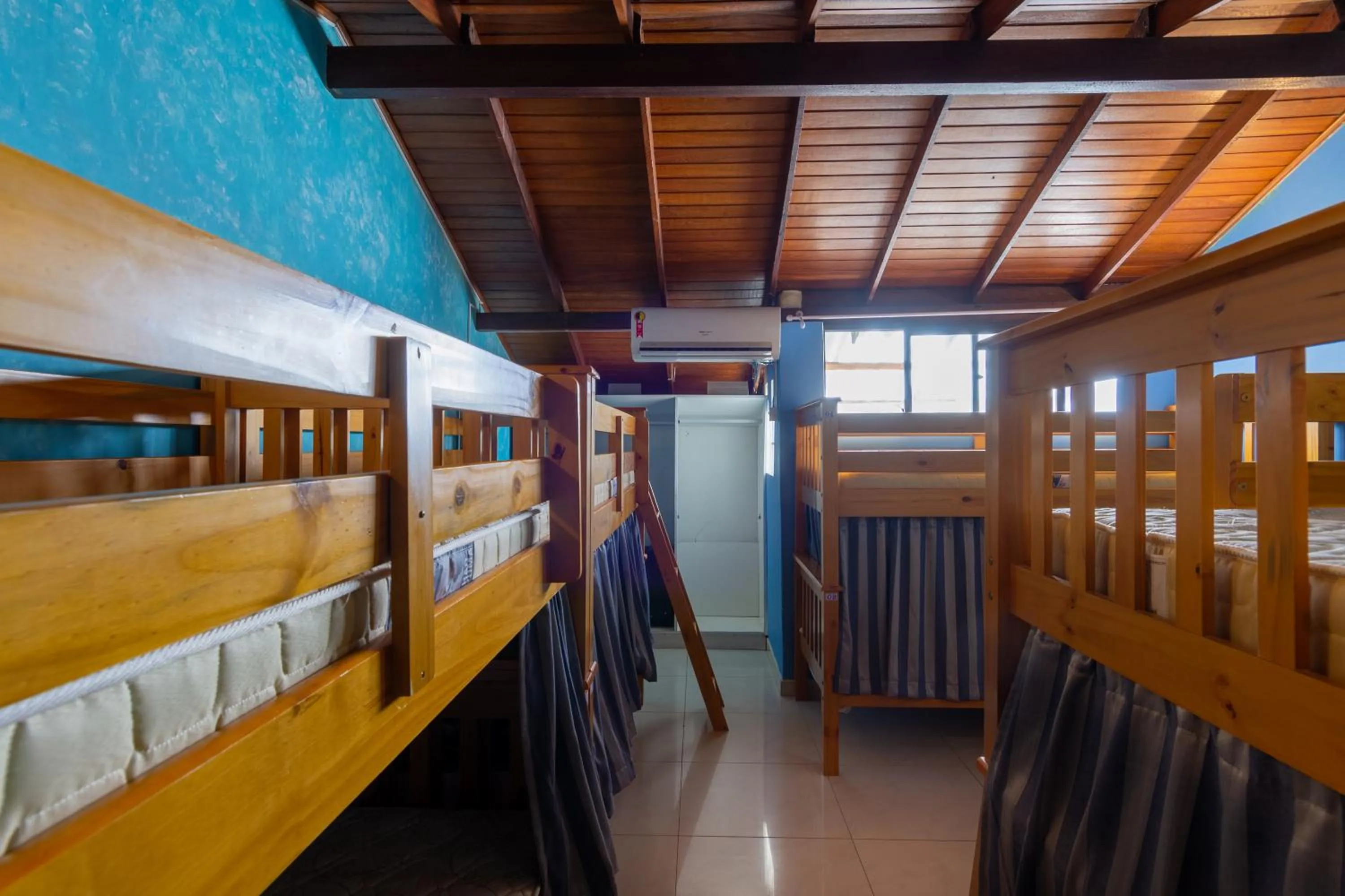 Bed in Sea Wolf Surf Hostel