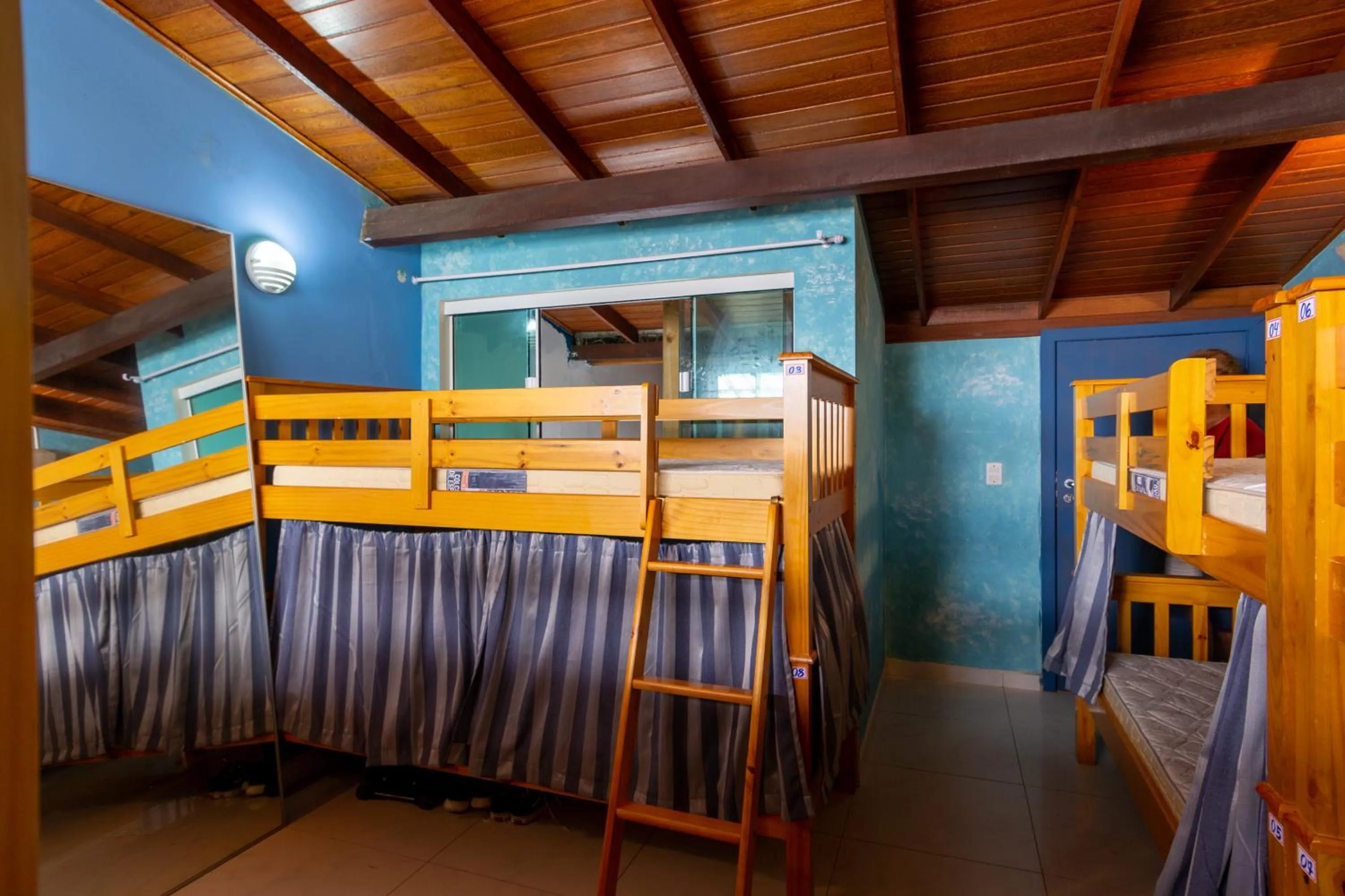 Bed in Sea Wolf Surf Hostel