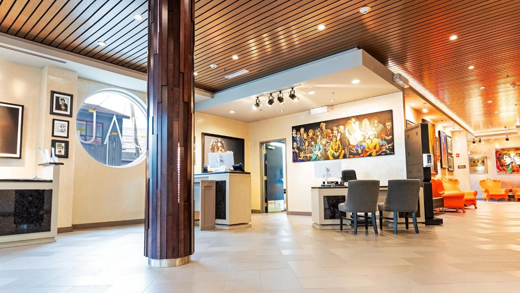 Lobby or reception in JAG Boutique Hotel