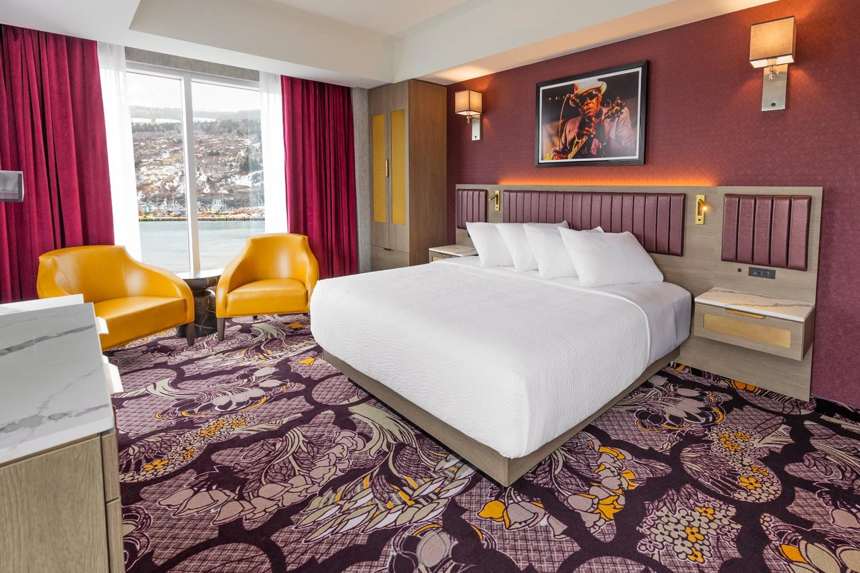 Bed in JAG Boutique Hotel