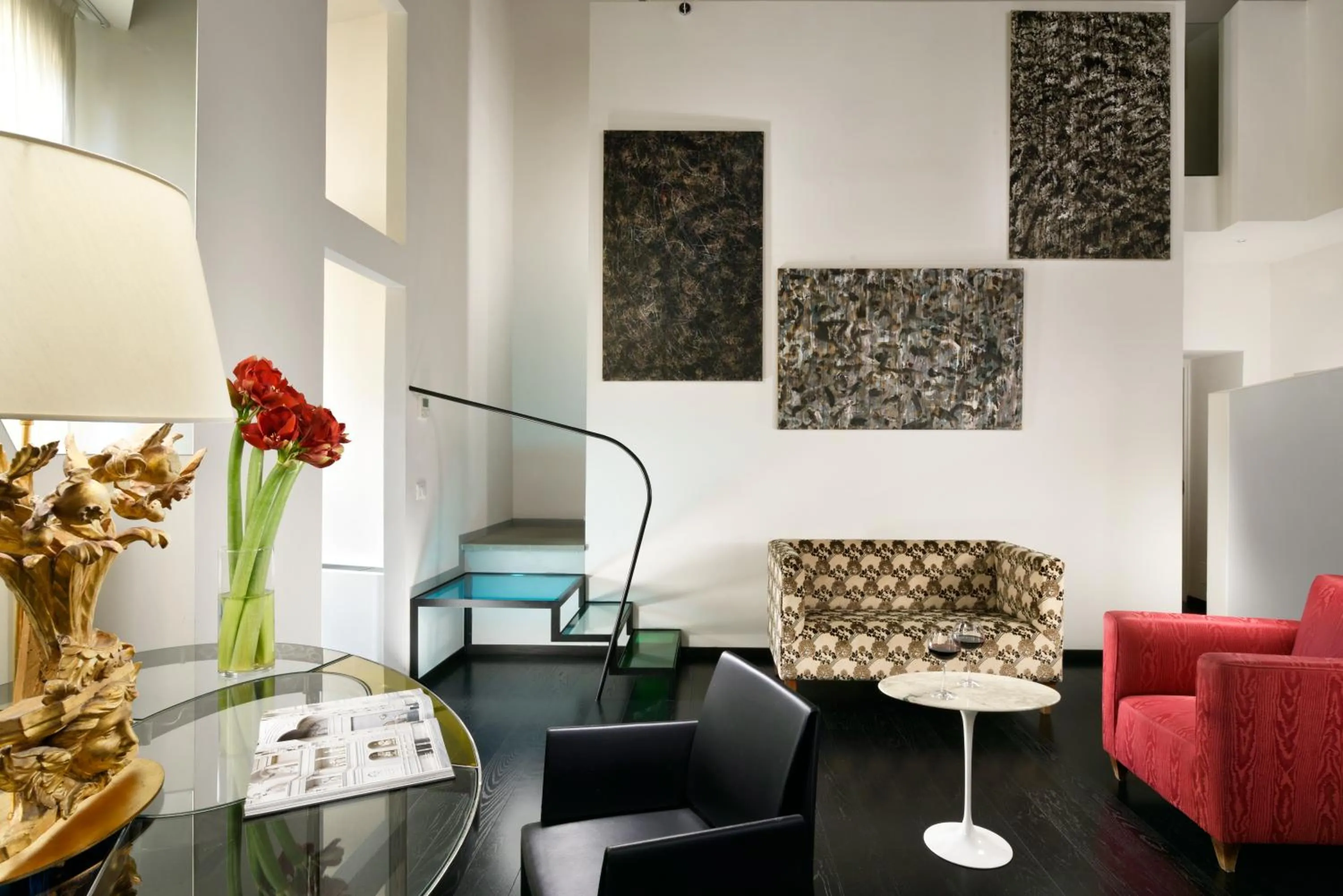 Living room in Leone Blu Suites | UNA Esperienze