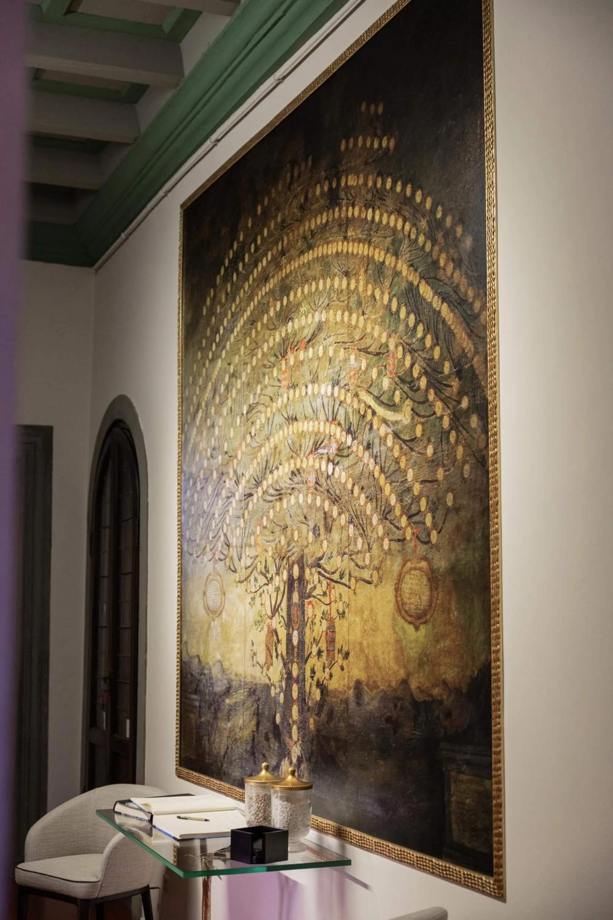 Decorative detail in Leone Blu Suites | UNA Esperienze