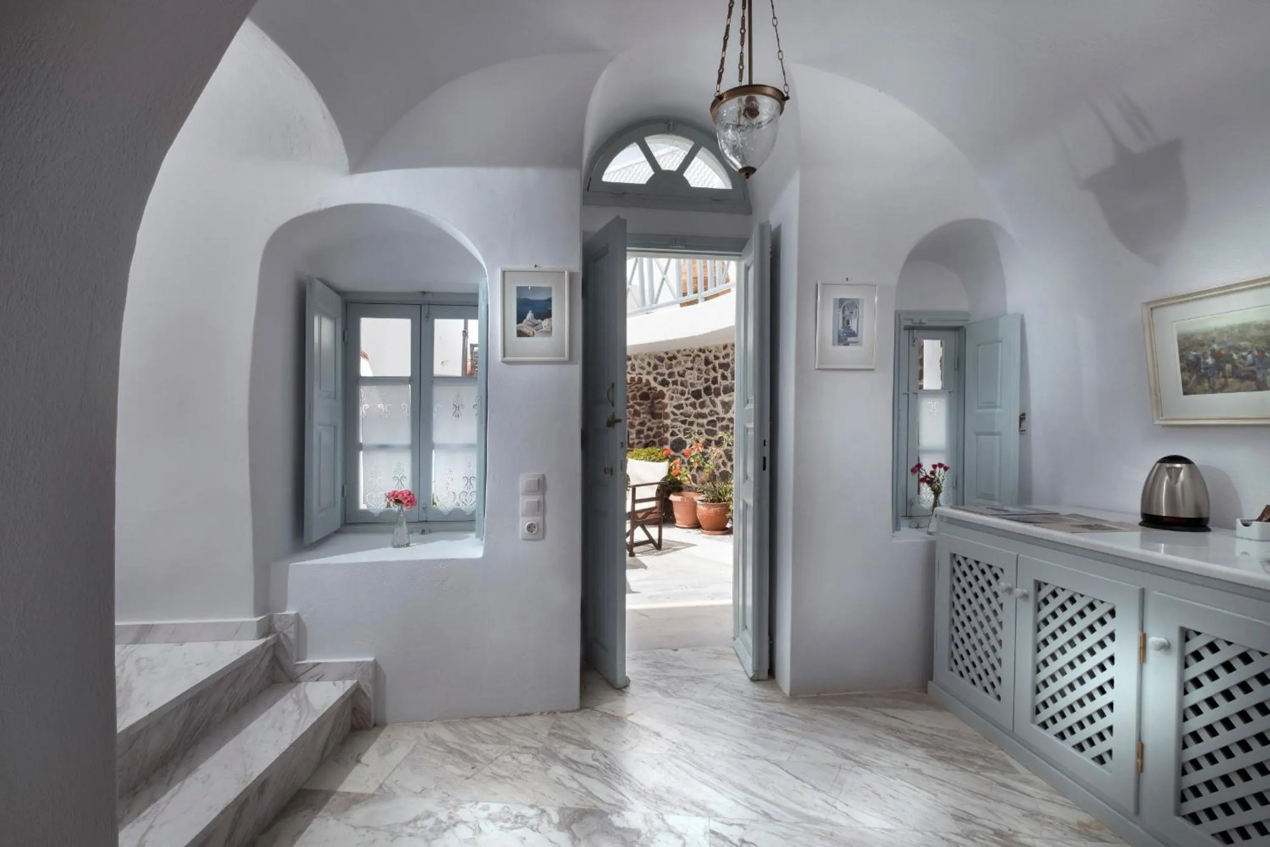 Coffee/tea facilities in Aigialos Luxury Traditional Settlement