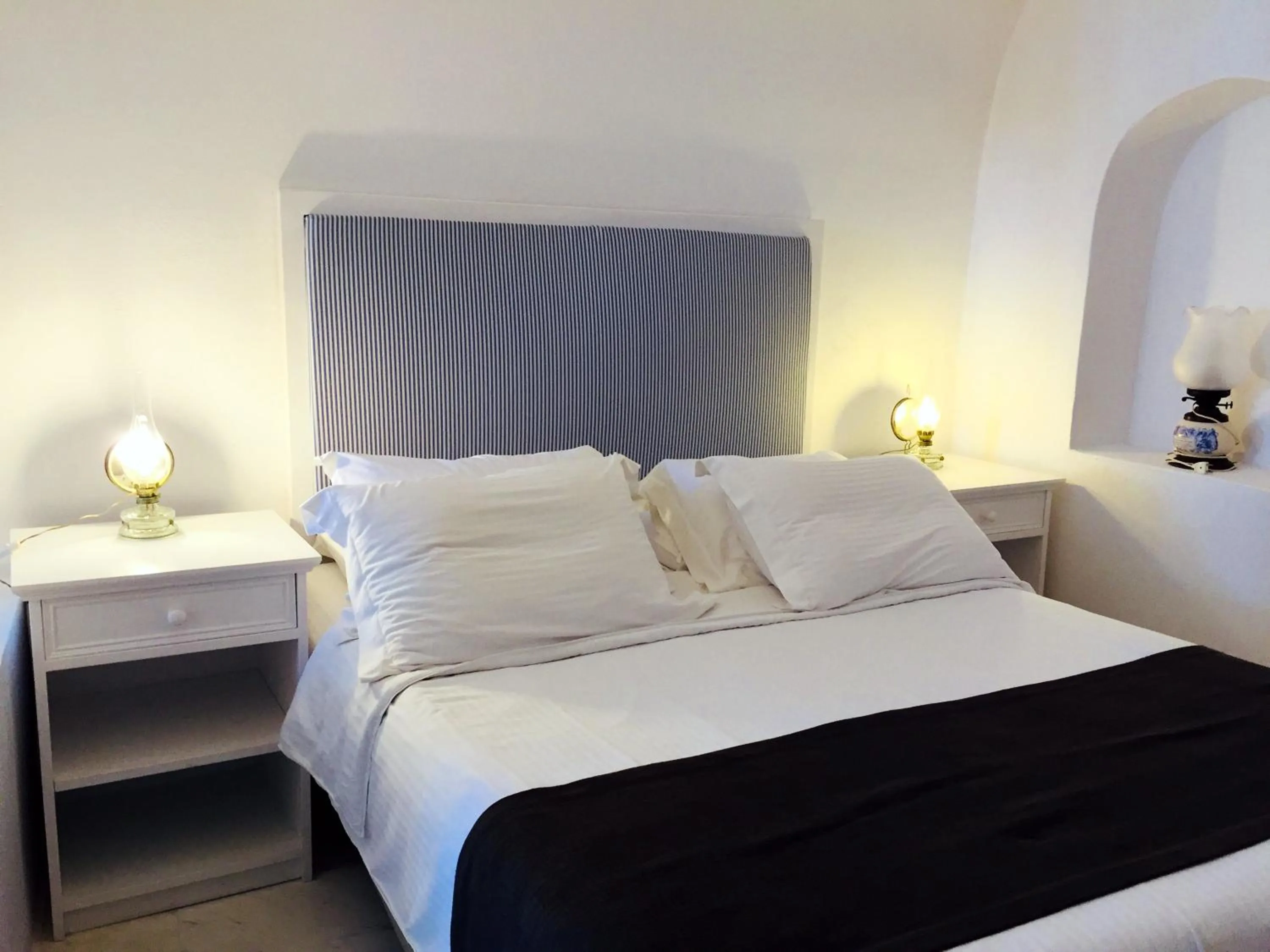 Bedroom, Bed in Aigialos Luxury Traditional Settlement