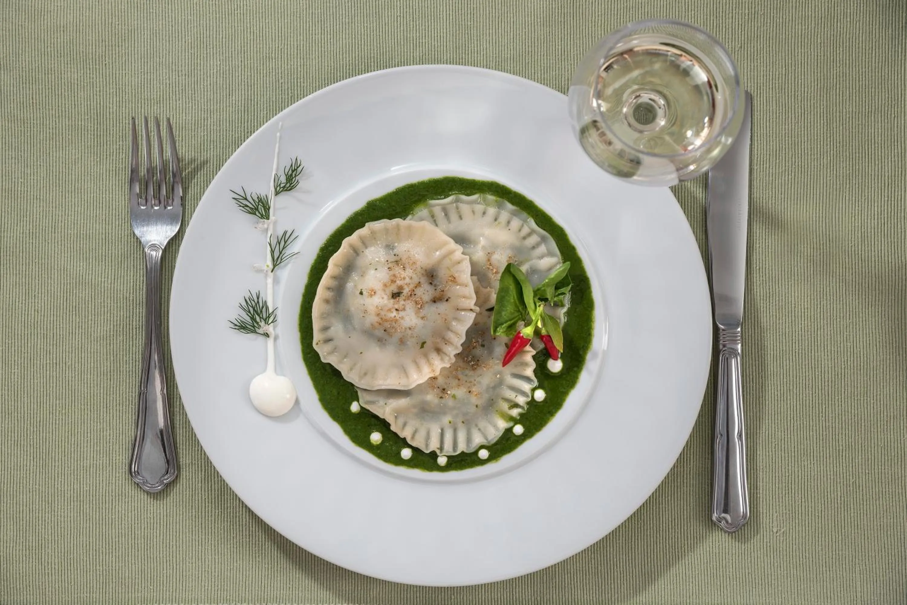 Food close-up in Aigialos Luxury Traditional Settlement