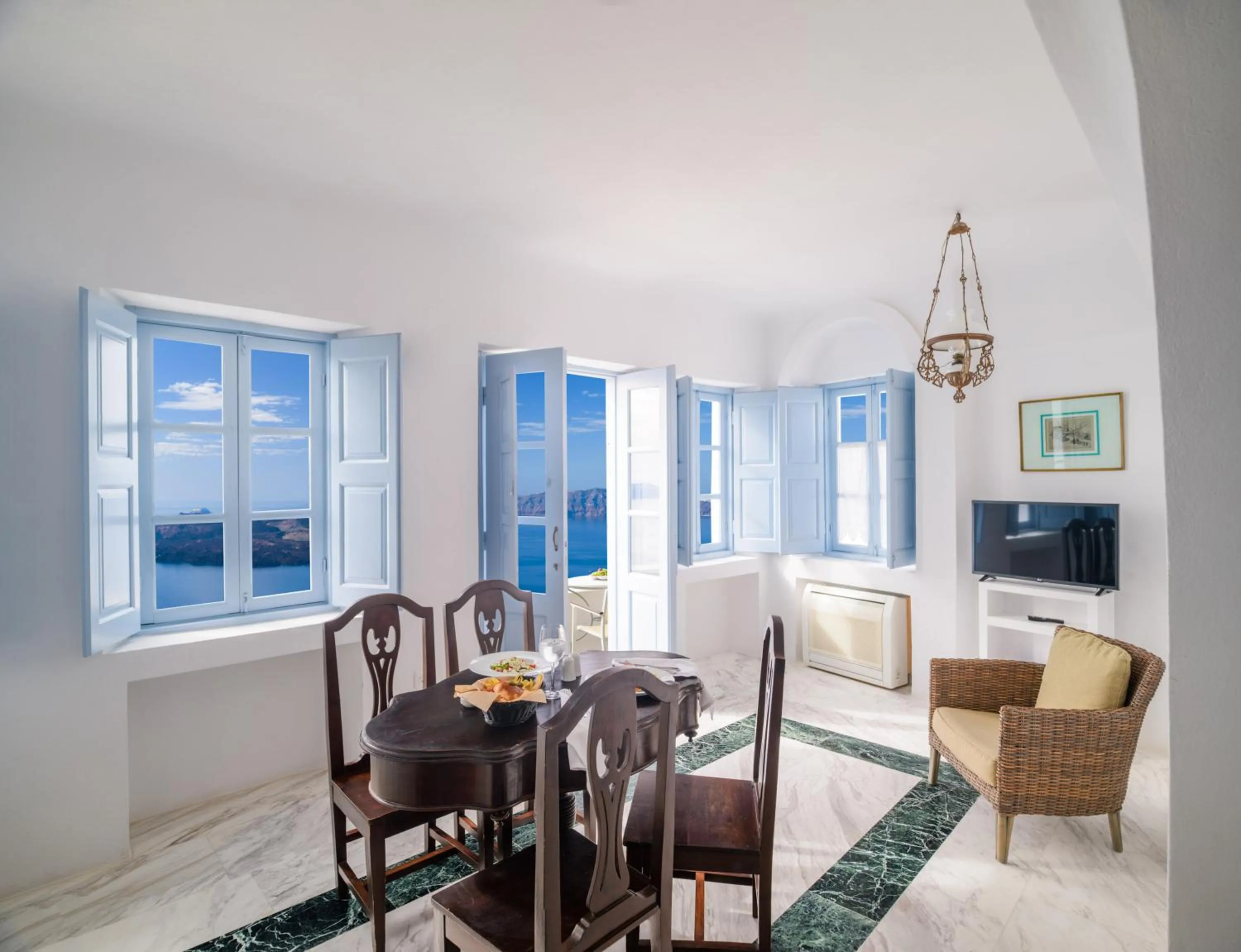 Balcony/Terrace in Aigialos Luxury Traditional Settlement
