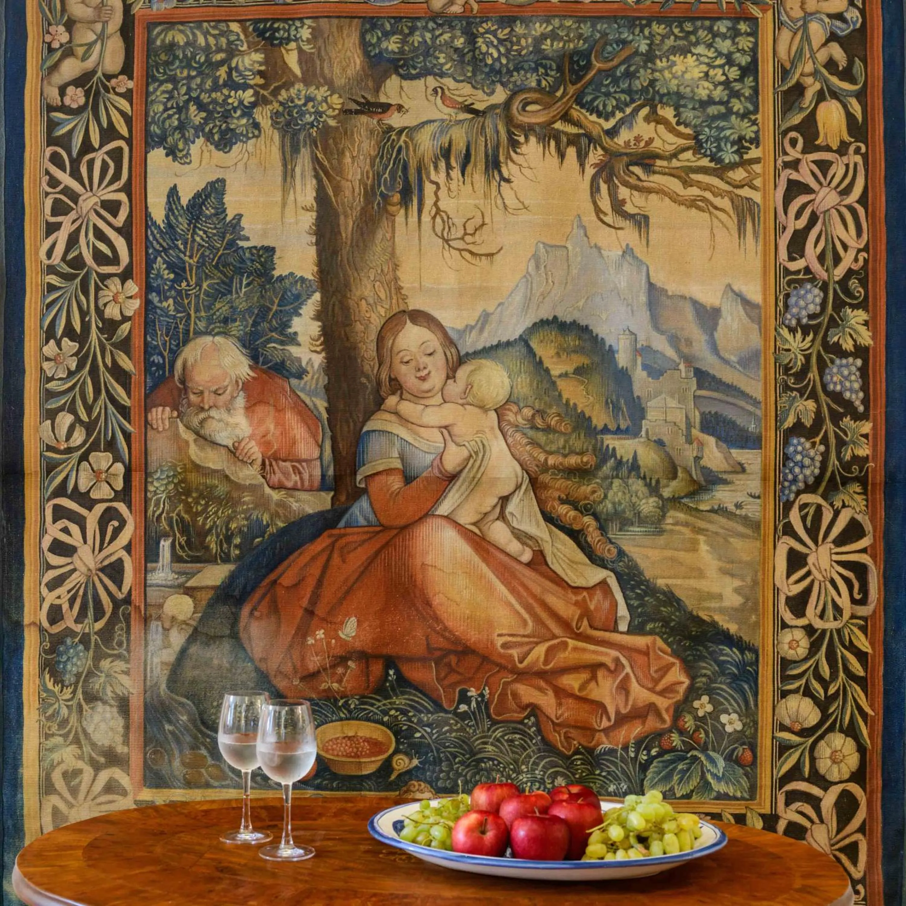 Lobby or reception in Aigialos Luxury Traditional Settlement