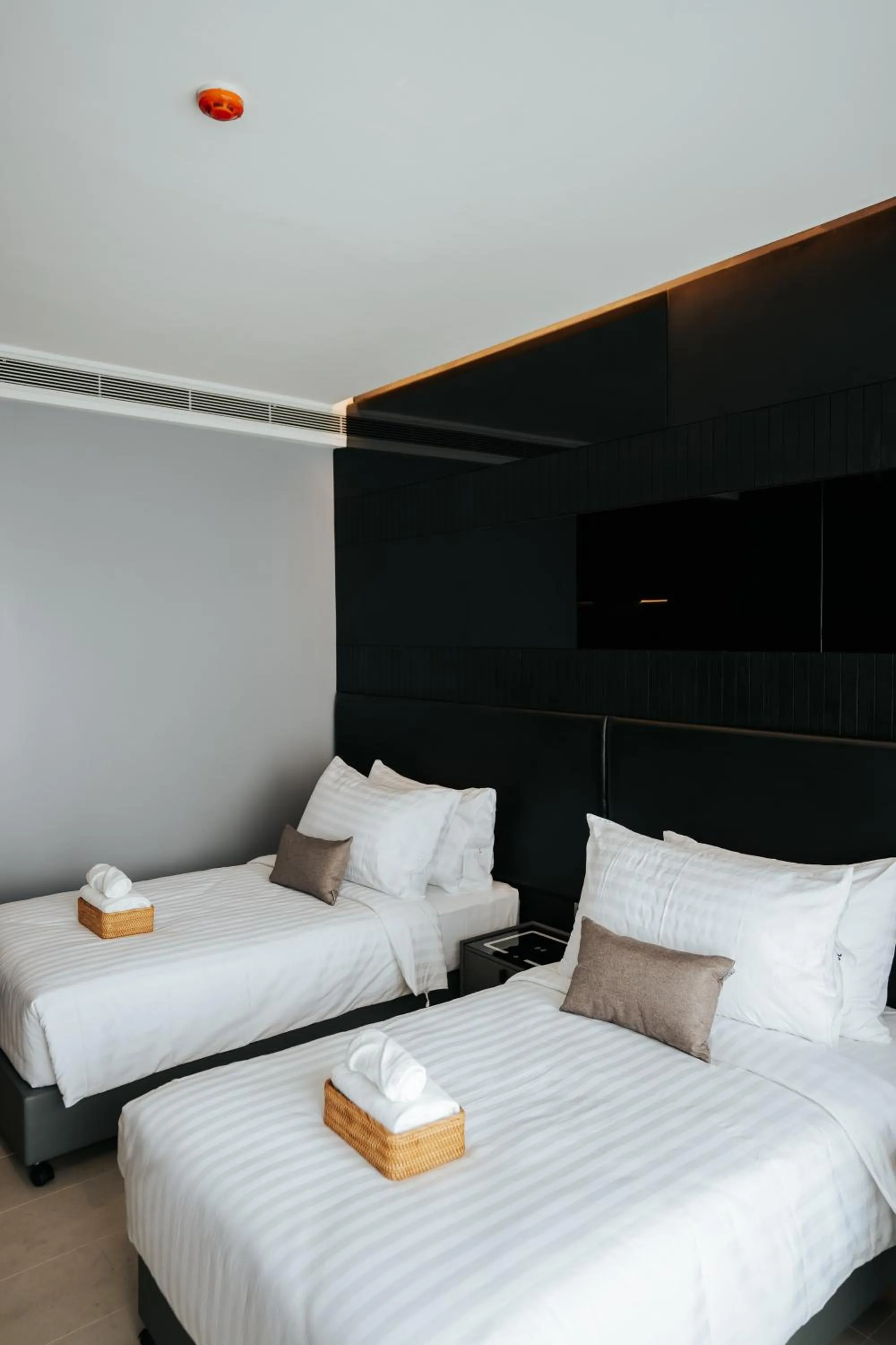 Bed in The Grandiose Hotel Chiang Rai เดอะแกรนด์ดิโอสเชียงราย