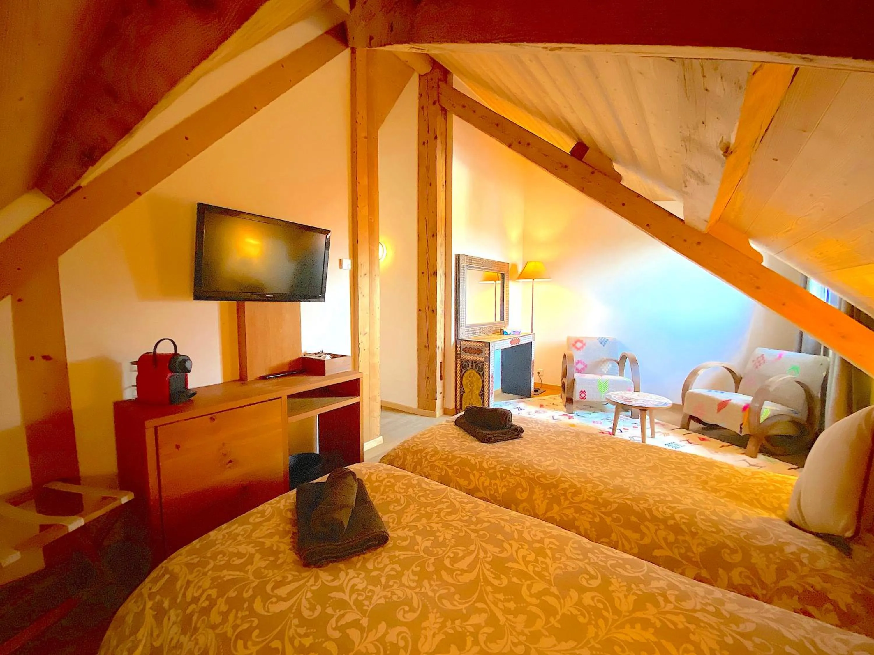Bedroom in Auberge de l'Union