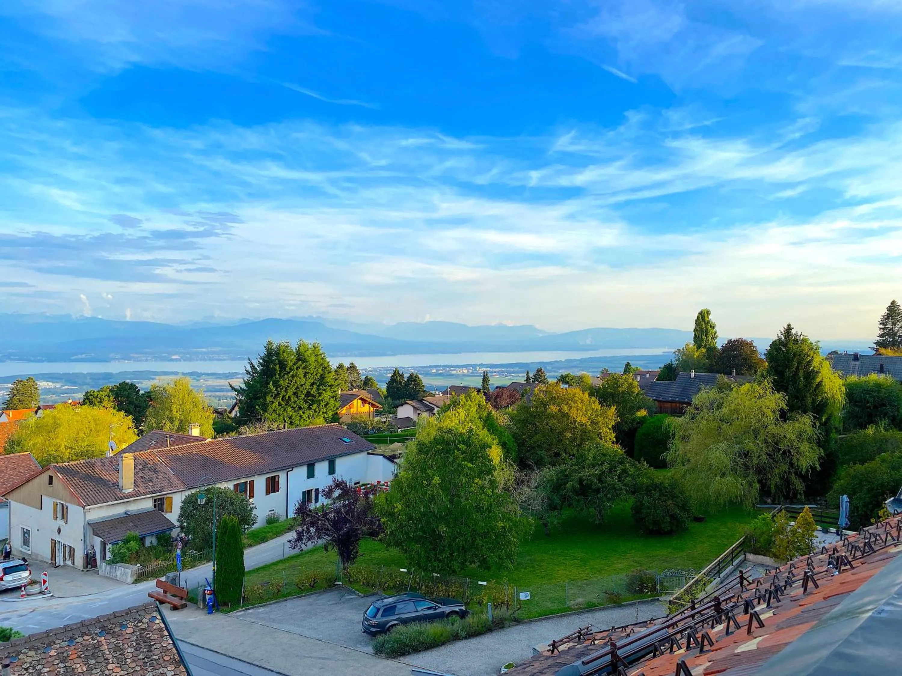 Lake view in Auberge de l'Union