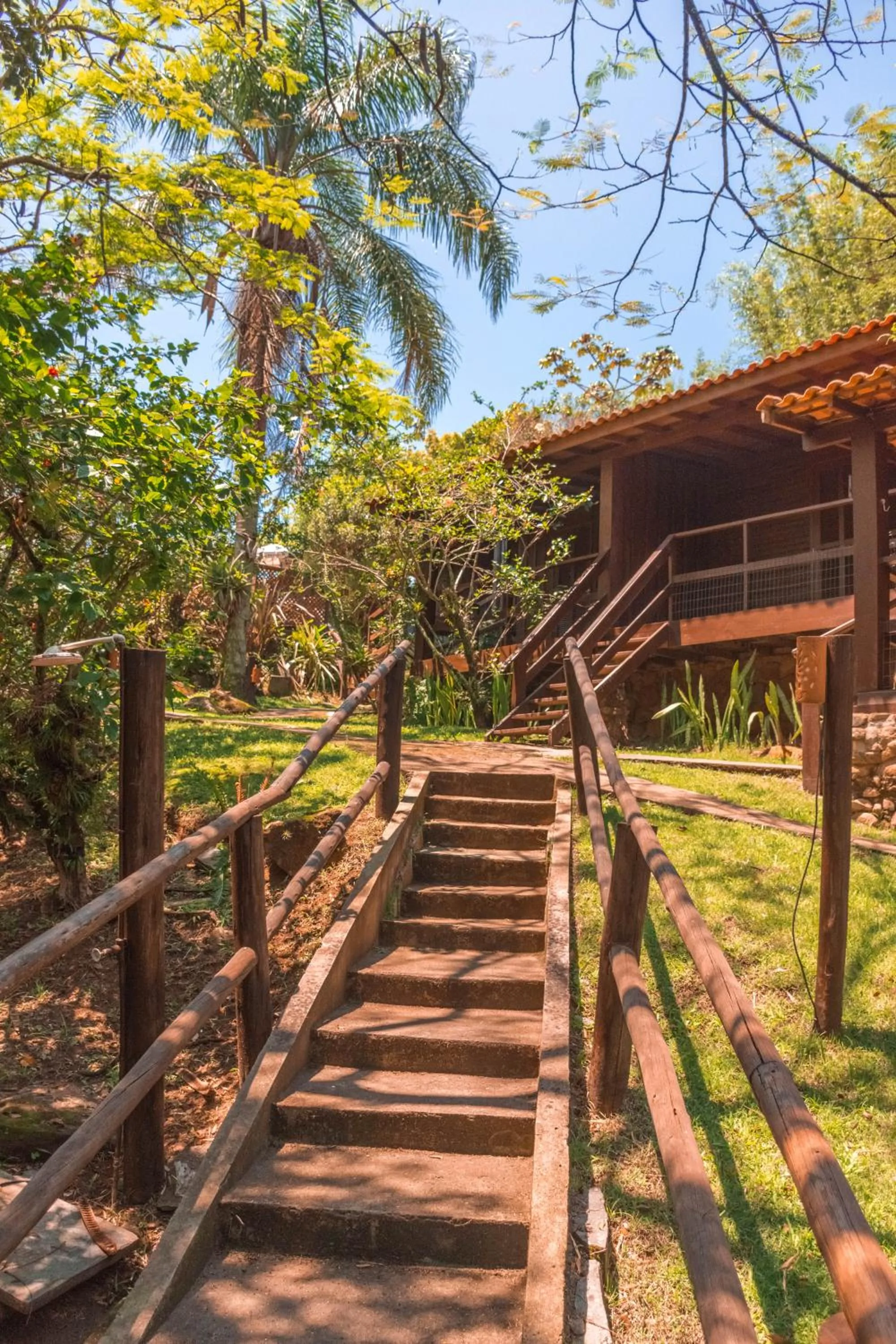 Garden in Pousada Rosa