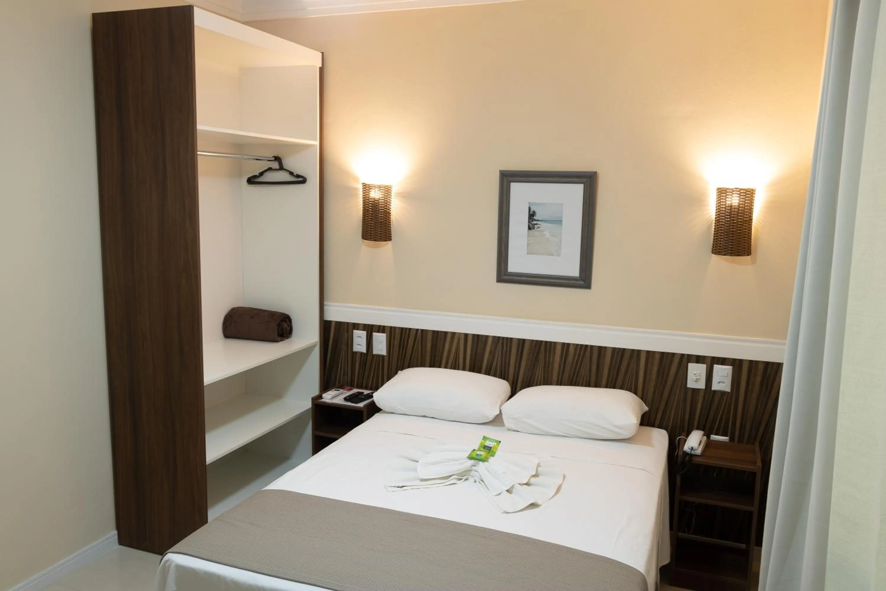 Bed in Pousada Kactus