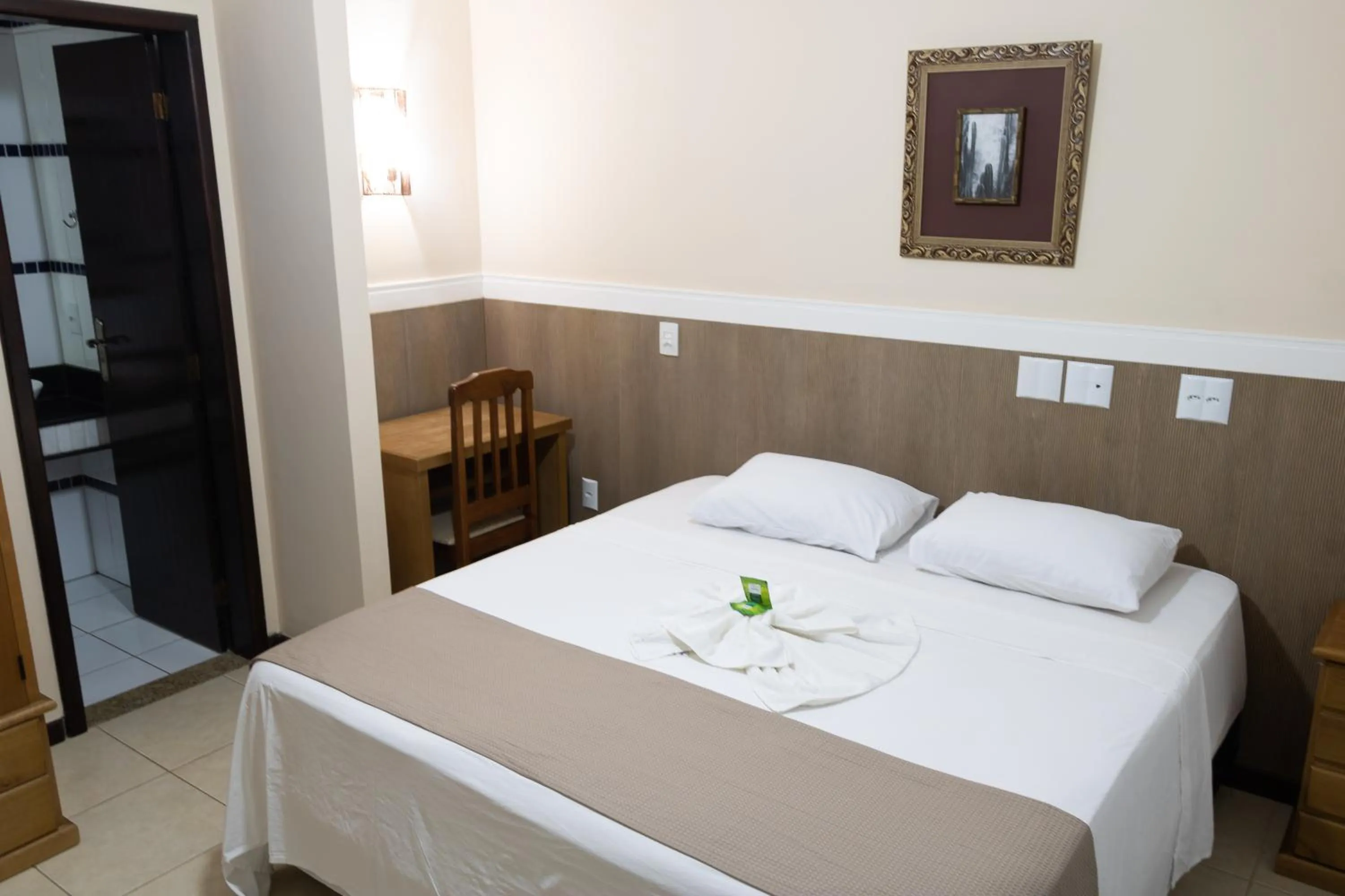 Bed in Pousada Kactus