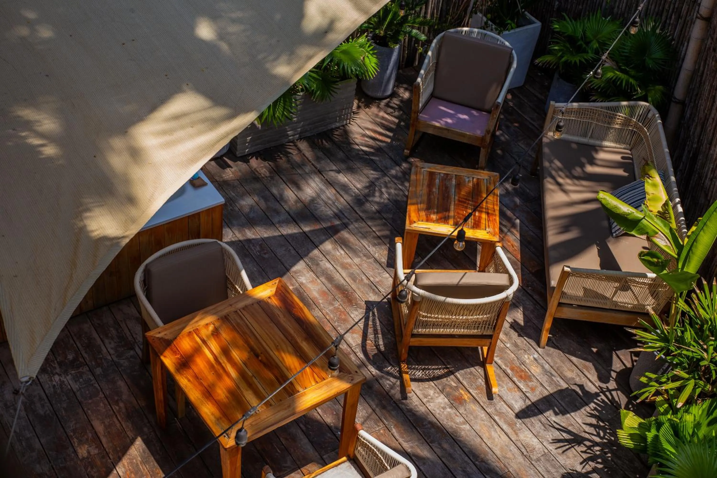 Living room in Palmarito Beach Hotel