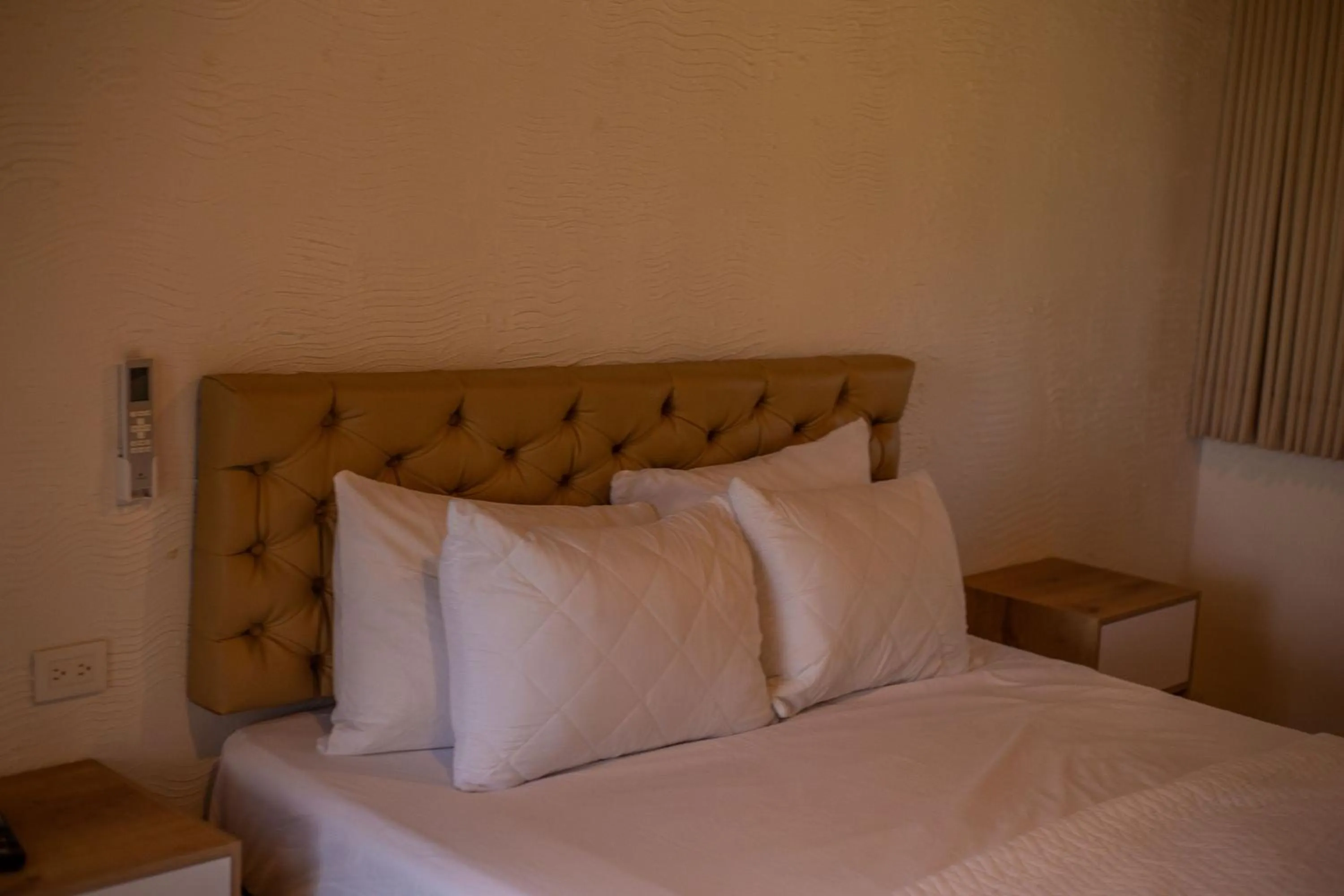 Bed in Palmarito Beach Hotel