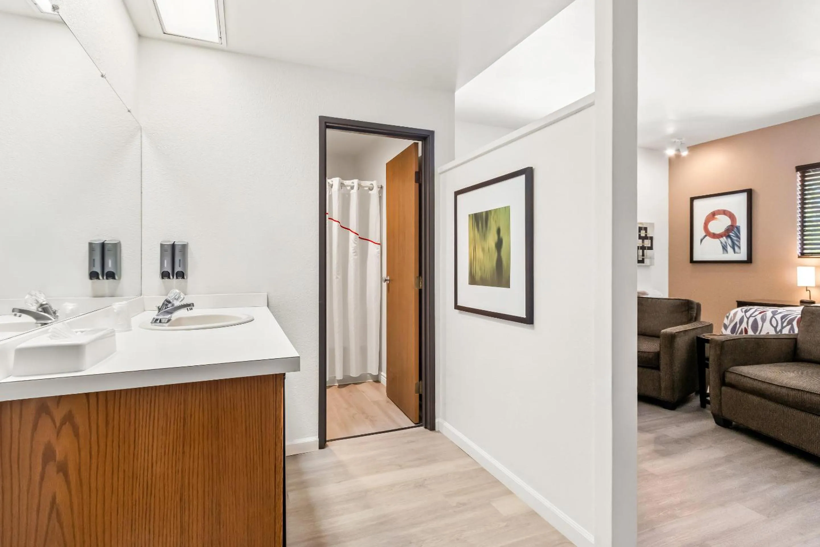 Bathroom in Red Roof Inn Ridgecrest