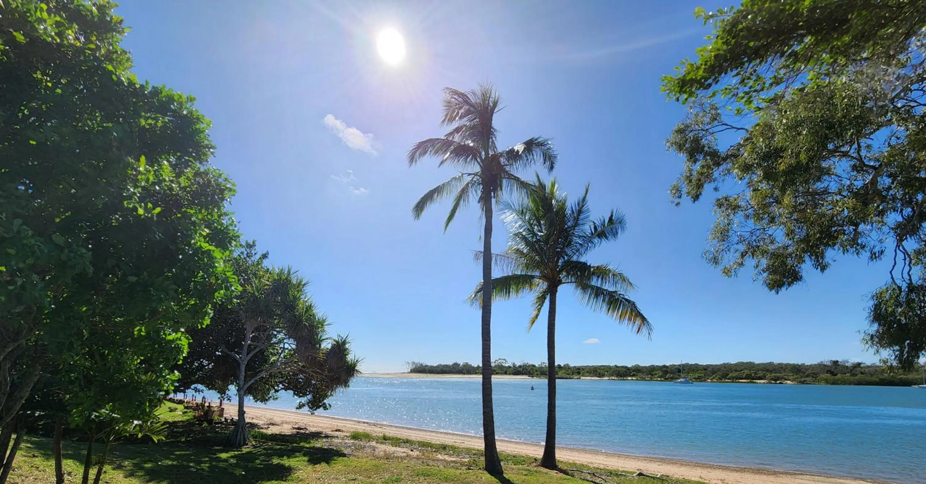 River view in Boyne Island Motel and Villas